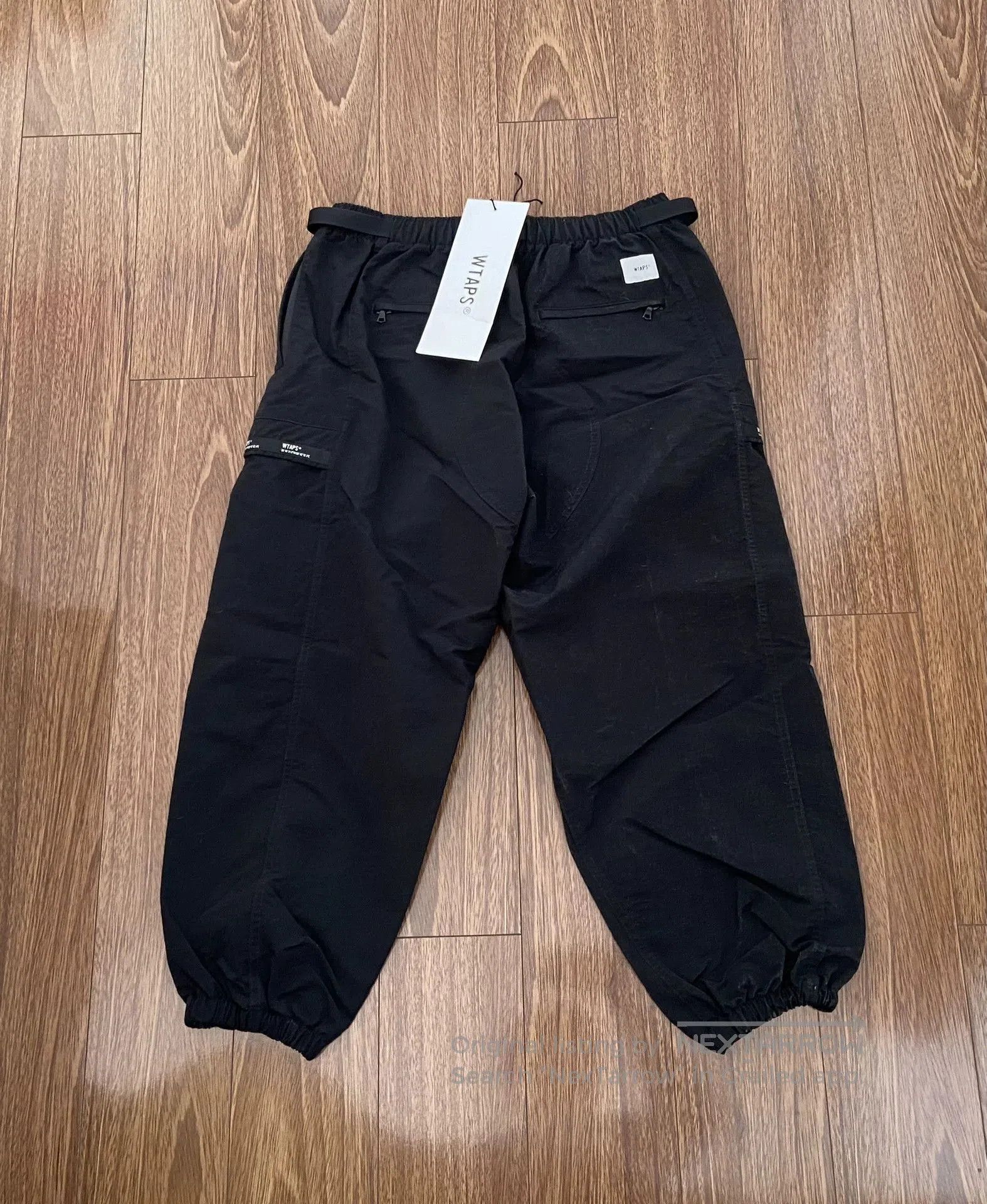 Wtaps wtaps nylon track trousers in black. Size US 30 / EU 46 - 2 Thumbnail