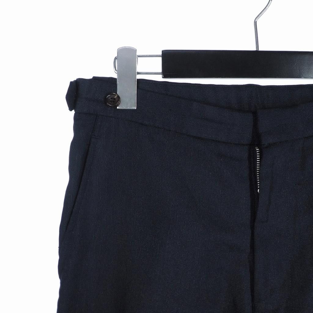 Comme des Garcons Homme Plus Casual Pants Double face slacks polyester plain zip fly Navy Size US 29 - 5 Thumbnail