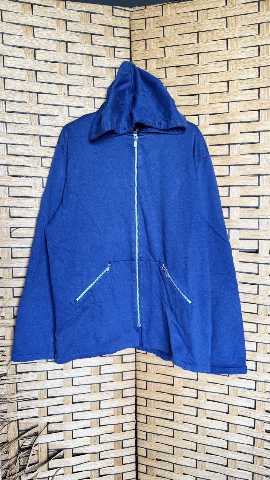 Japanese Brand Vintage Abnis H homme Paris zipper Hoodie Size US L / EU 52-54 / 3 - 1 Thumbnail