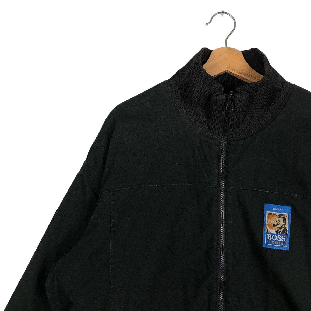 Japanese Brand 🔥90’s Suntory Boss Coffee Reversible Bomber Jacket Big Logo Size US M / EU 48-50 / 2 - 6 Thumbnail