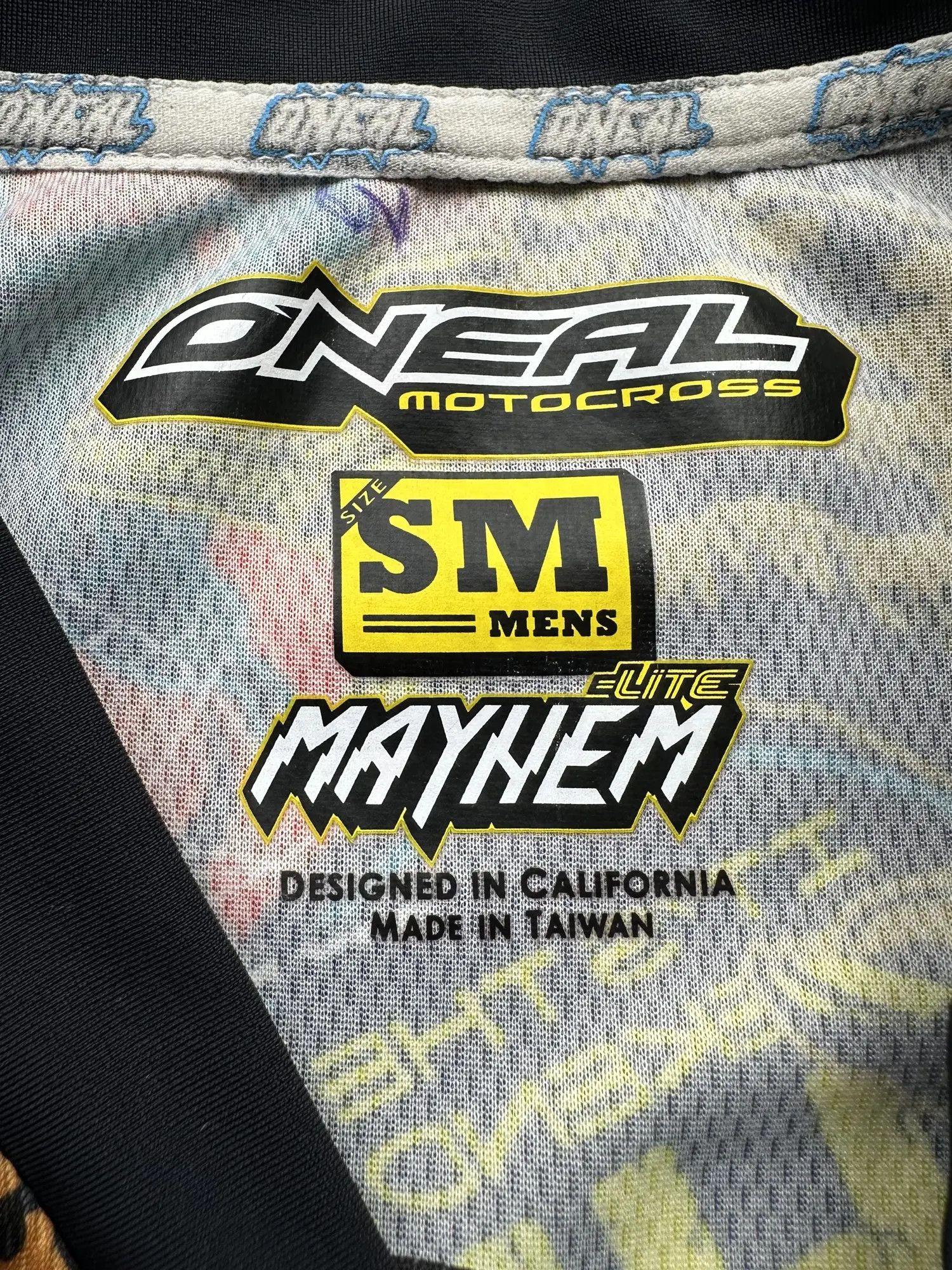 O'Neill O'Neal Motocross Mayhem Jersey Element Punk Rock (B393) Size US M / EU 48-50 / 2 - 9 Thumbnail