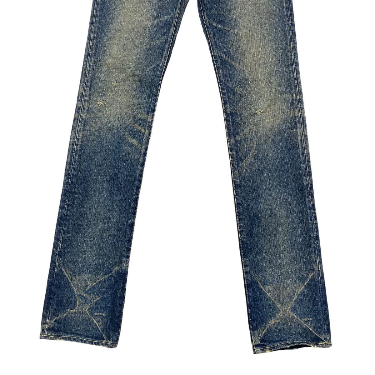 Hysteric Glamour Hysteric Glamour Rusty Distressed Denim Jeans Studded Size US 26 / EU 42 - 6 Thumbnail