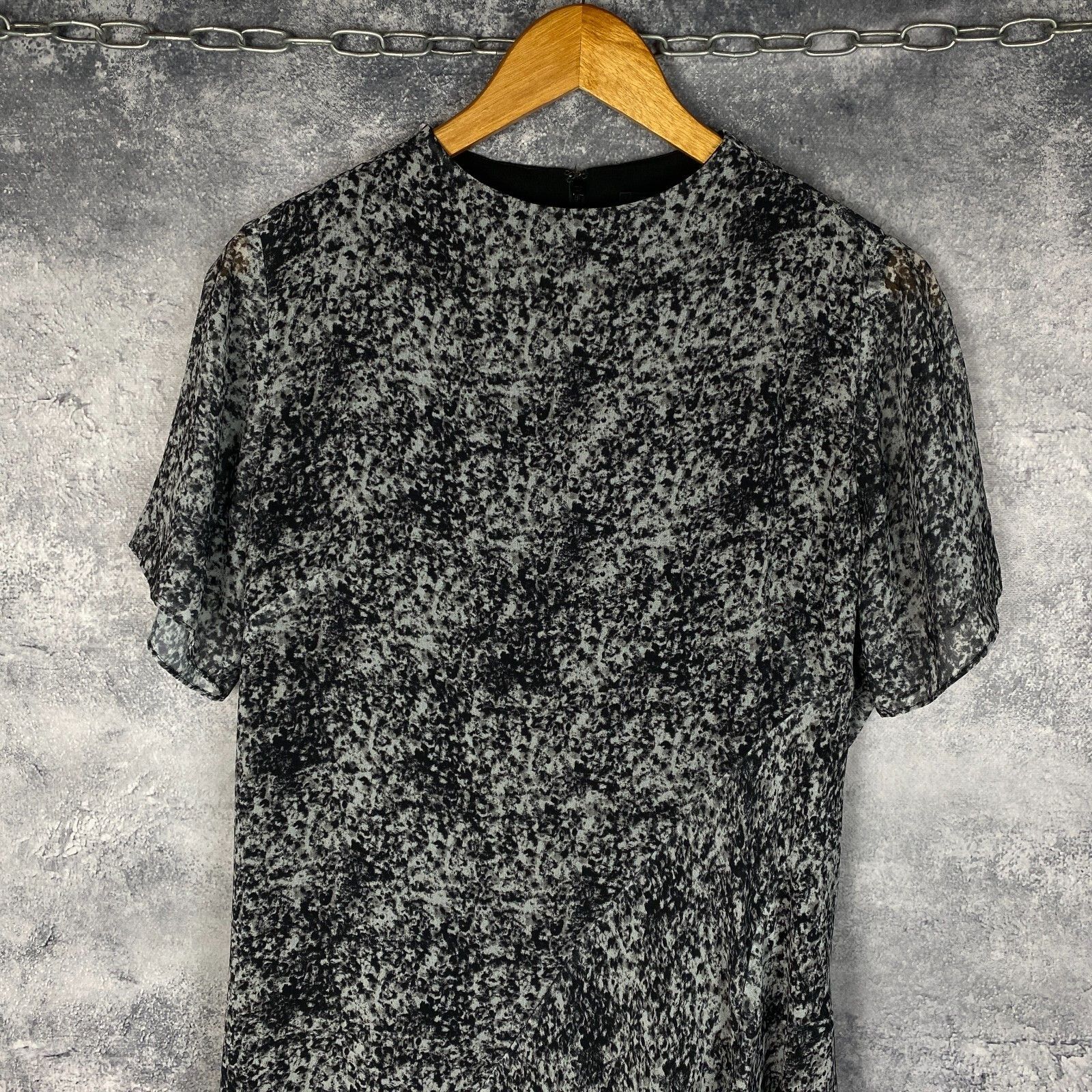 Allsaints Allsaints Dress Women's Size US 6 Gray Short Sleeve ` Size M / US 6-8 / IT 42-44 - 2 Thumbnail