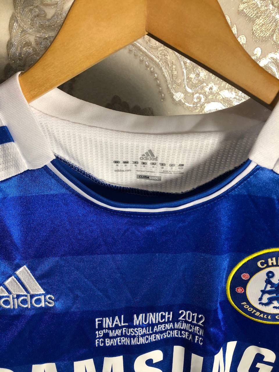 Vintage VERY RARE ADIDAS FC CHELSEA LONDON ENGLAND SOCCER JERSEY Y2K Size US M / EU 48-50 / 2 - 5 Thumbnail