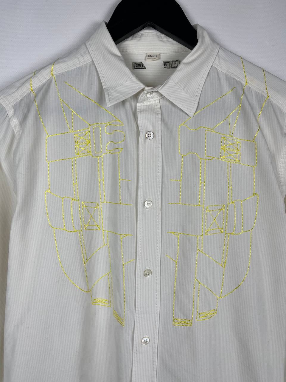 Diesel DIESEL Alchemy of Diesel Shirt Embroidery Archive Size US L / EU 52-54 / 3 - 3 Thumbnail