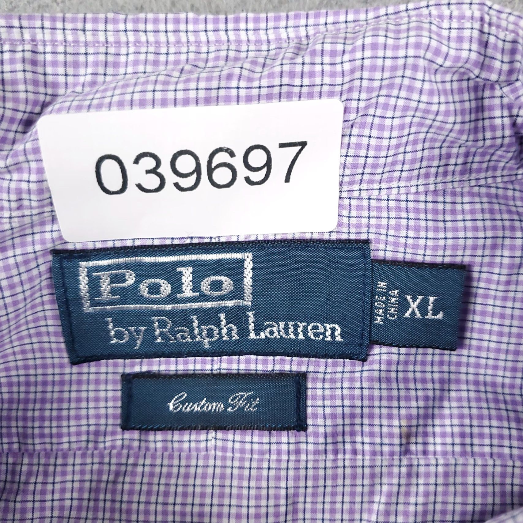 Ralph Lauren VINTAGE Ralph Lauren Shirt Mens XL Purple Casual Button-Up Long Sleeve Size US XL / EU 56 / 4 - 8 Thumbnail