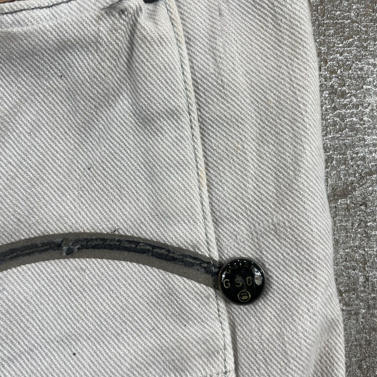 G-Star × Vintage Vintage Gstar Light Wash Jeans Size US 33 - 11 Thumbnail