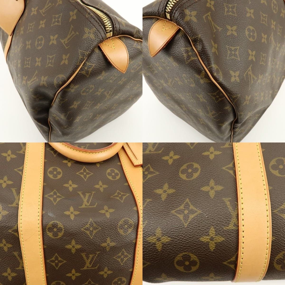 Louis Vuitton Louis Vuitton Monogram Keepall 55 Duffle Bag Size ONE SIZE - 6 Thumbnail