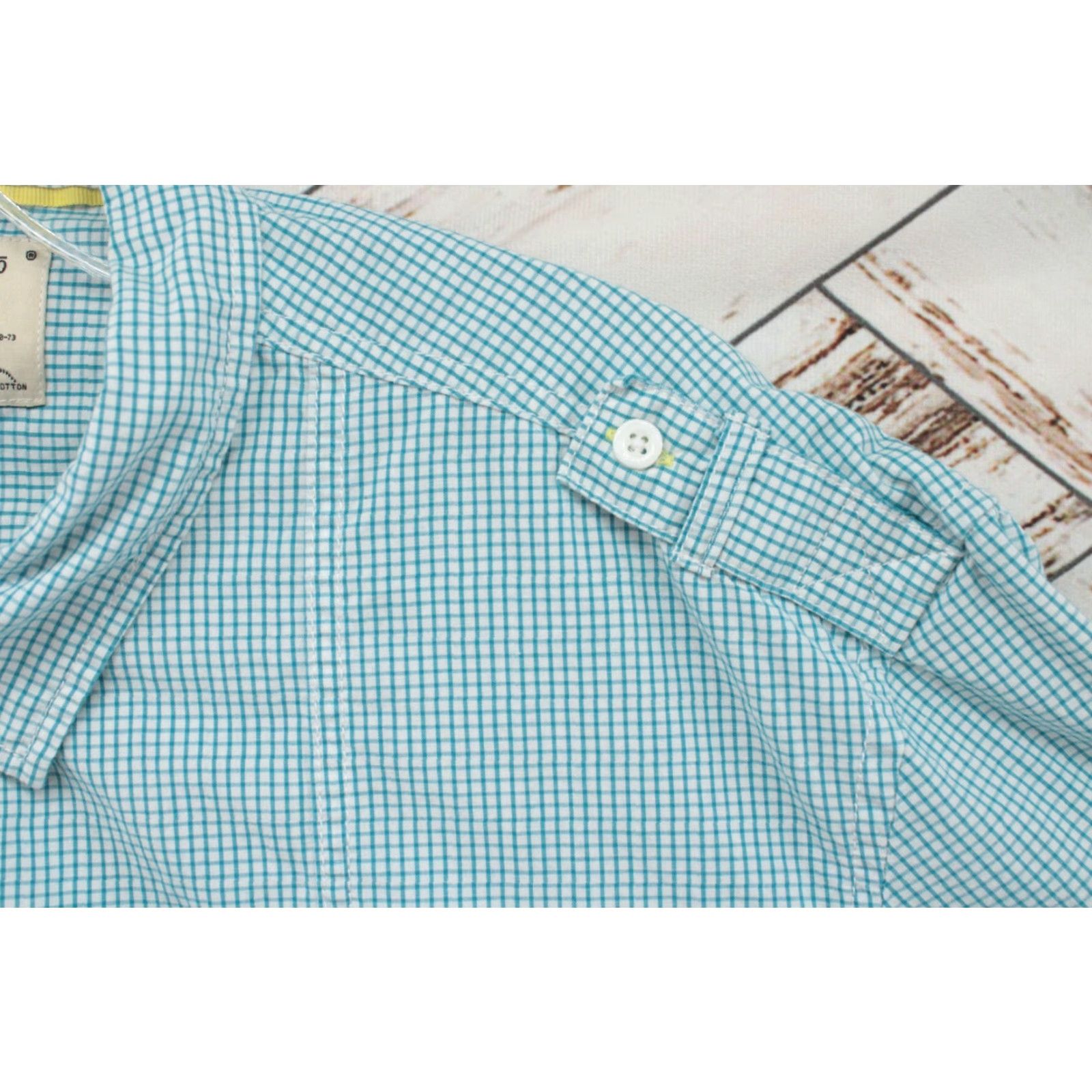 Vintage Marc Ecko Shirt Mens XL Blue White Check Long Sleeve Pearl Snap Western Cowboy Size US XL / EU 56 / 4 - 6 Thumbnail