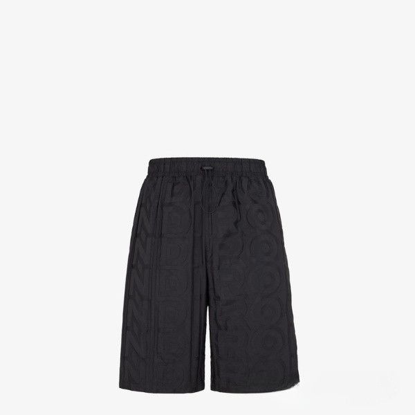 Fendi o1w1db10724 Long Shorts in Black Size US 34 / EU 50 - 1 Thumbnail