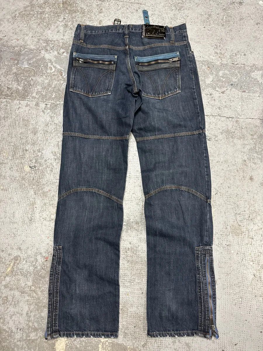 Dolce & Gabbana AW2004 Dolce & Gabbana Utility Blue Denim Jeans Size US 32 / EU 48 - 5 Thumbnail