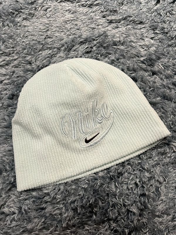 Nike × Vintage Nike y2k mint beanie | Grailed
