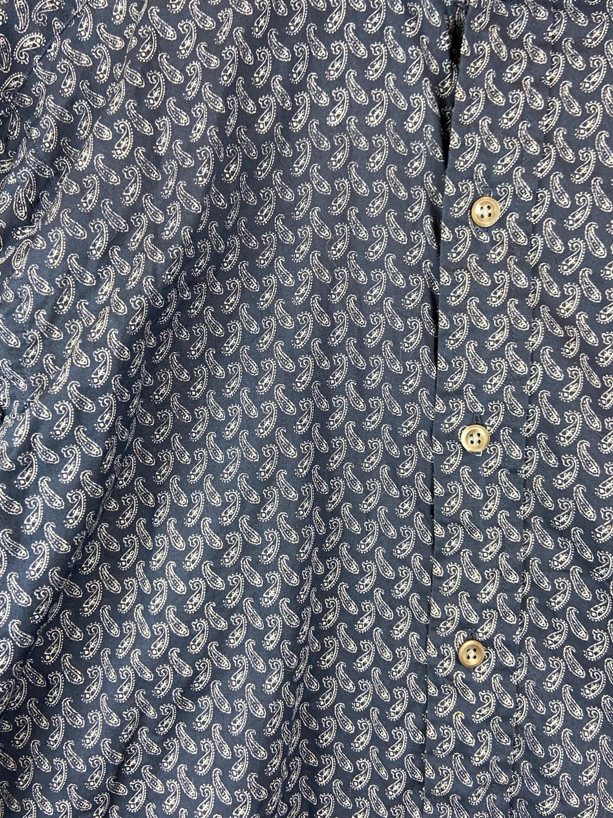 Polo Ralph Lauren Ralph Lauren paisley print navy shirt M Size US M / EU 48-50 / 2 - 2 Thumbnail