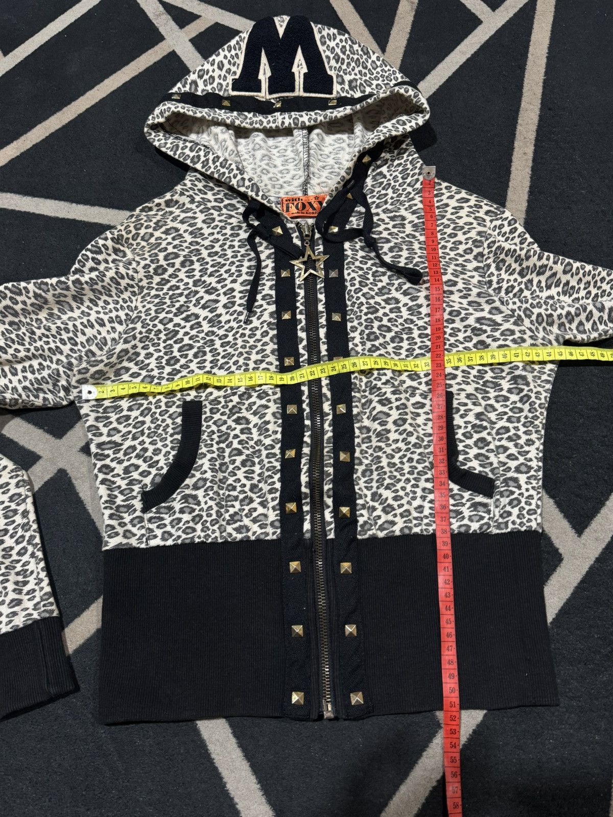 Hysteric Glamour Studded Gothic Foxy Leopard Japanese Hoodie Size US S / EU 44-46 / 1 - 6 Thumbnail