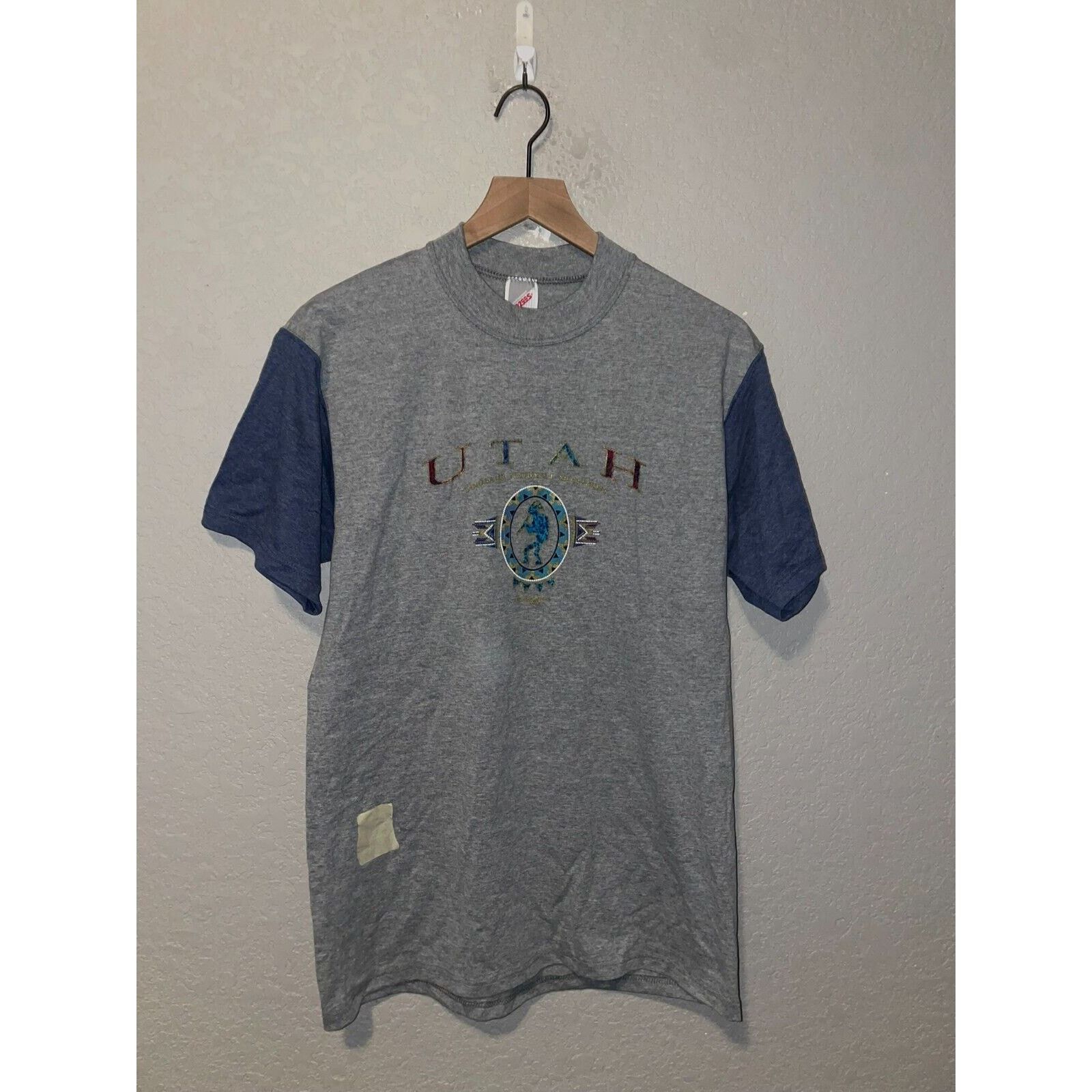 Jerzees Vintage Dinosaur National Monument Shirt Utah Tee VTG 90s M Size US M / EU 48-50 / 2 - 1 Thumbnail