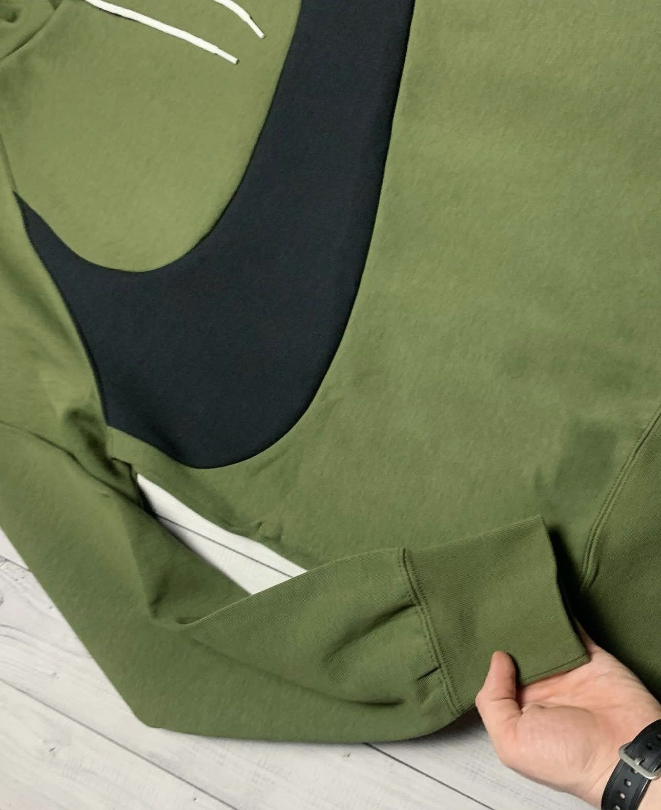 Nike × Vintage Nike tech fleece big swoosh tracksuit khaki rare logo size L Size US L / EU 52-54 / 3 - 7 Thumbnail