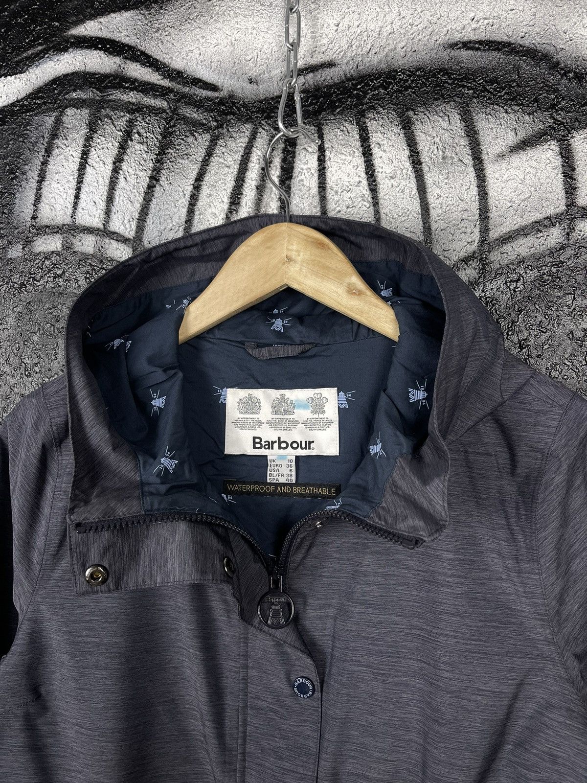 Barbour Barbour Sooty Jacket Woman’s Size M Size M / US 6-8 / IT 42-44 - 3 Thumbnail