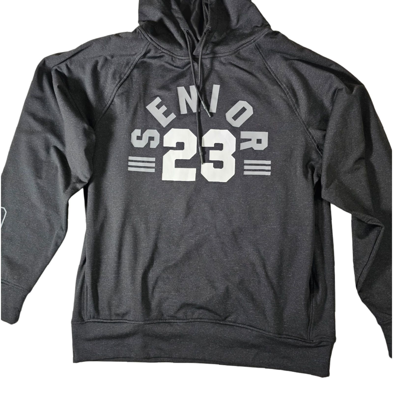 Vintage Herff Jones Class of 2023 Hoodie Large Black Pullover Mens Size US L / EU 52-54 / 3 - 1 Thumbnail