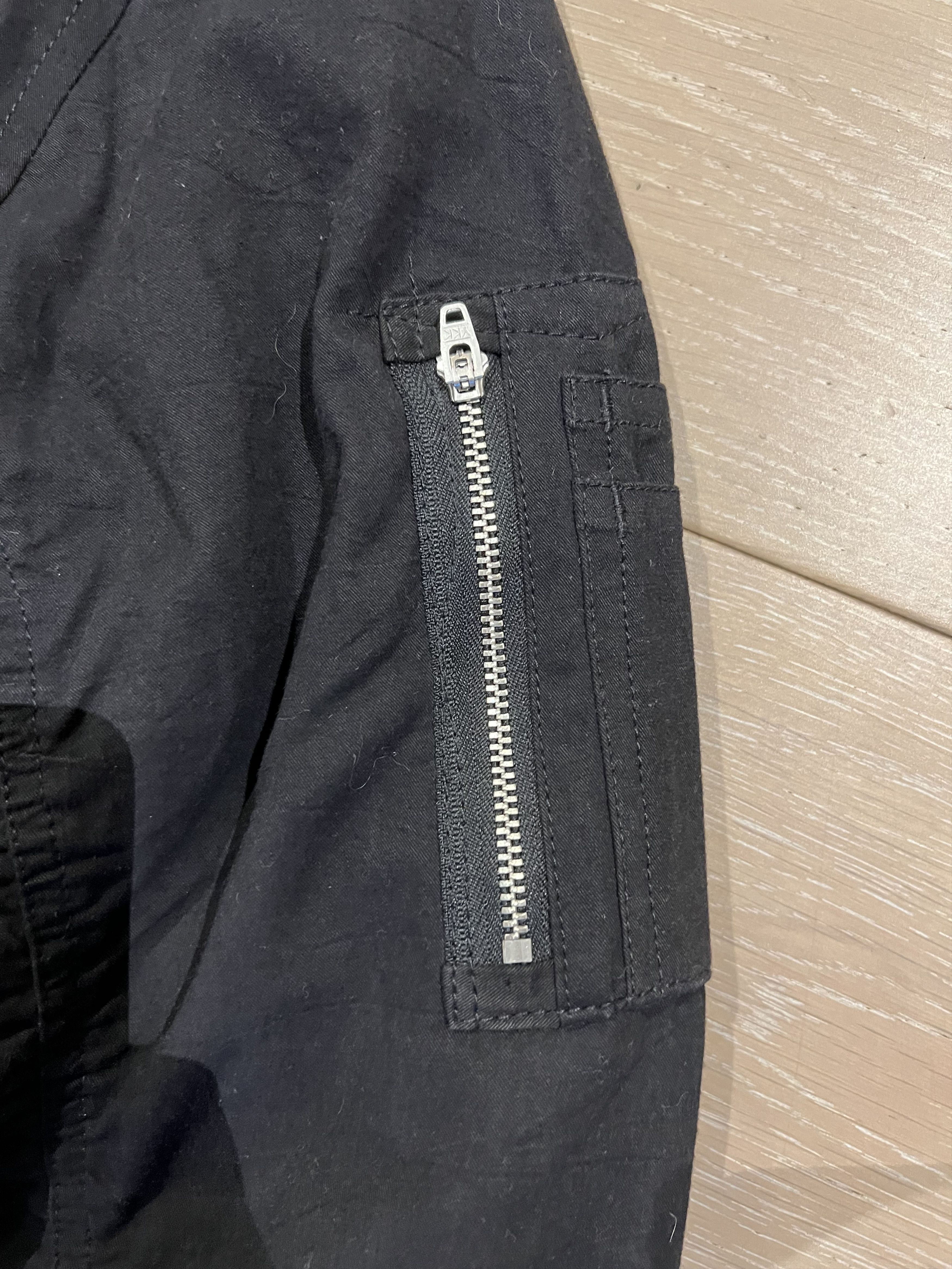 Story Mfg. 💚 Story Mfg. Handmade Seed Bomber Black Wonky-Wear Large Size US L / EU 52-54 / 3 - 12 Thumbnail