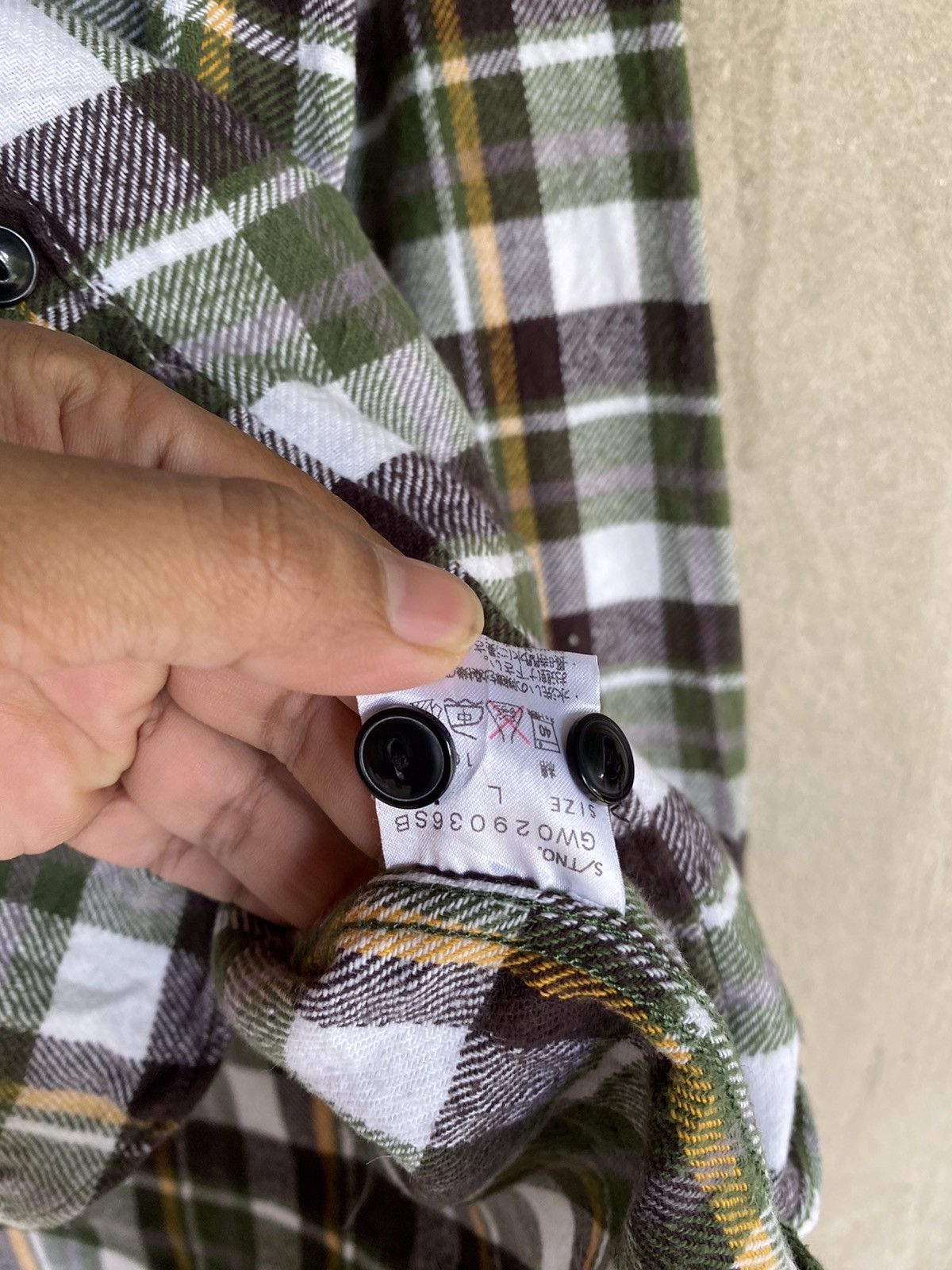Global Work Japanese Brand Global Work Plaid Tartan Flannel Shirt Size US L / EU 52-54 / 3 - 5 Thumbnail