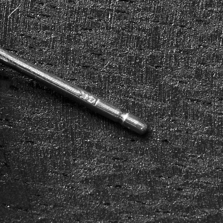 Chrome Hearts CHROME HEARTS Tiny E Silver Diamond Earring Size ONE SIZE - 6 Thumbnail