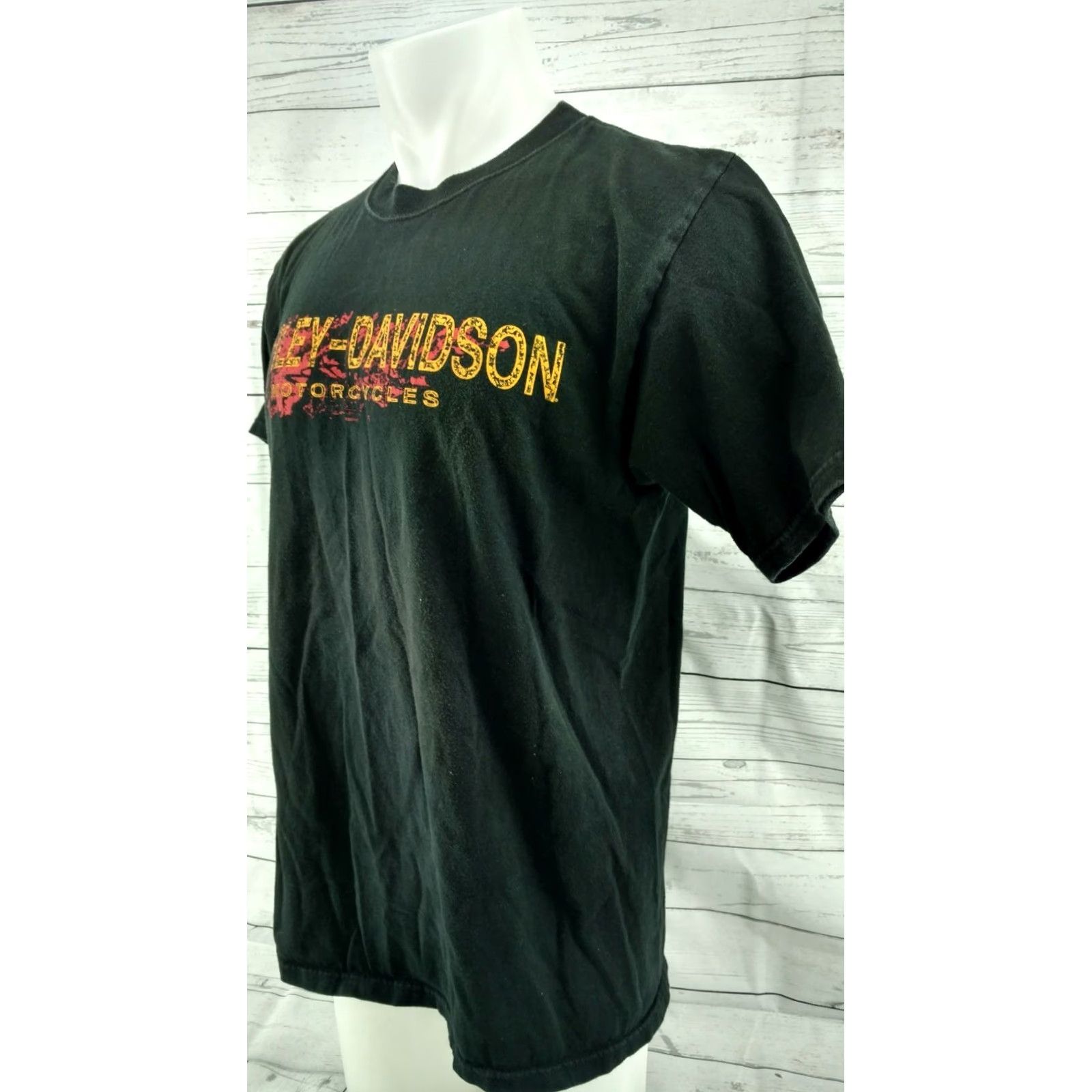 Harley Davidson Vintage Harley-Davidson T-Shirt | Graphic Tee | Black | Large | Men’s XS? Size US L / EU 52-54 / 3 - 3 Thumbnail