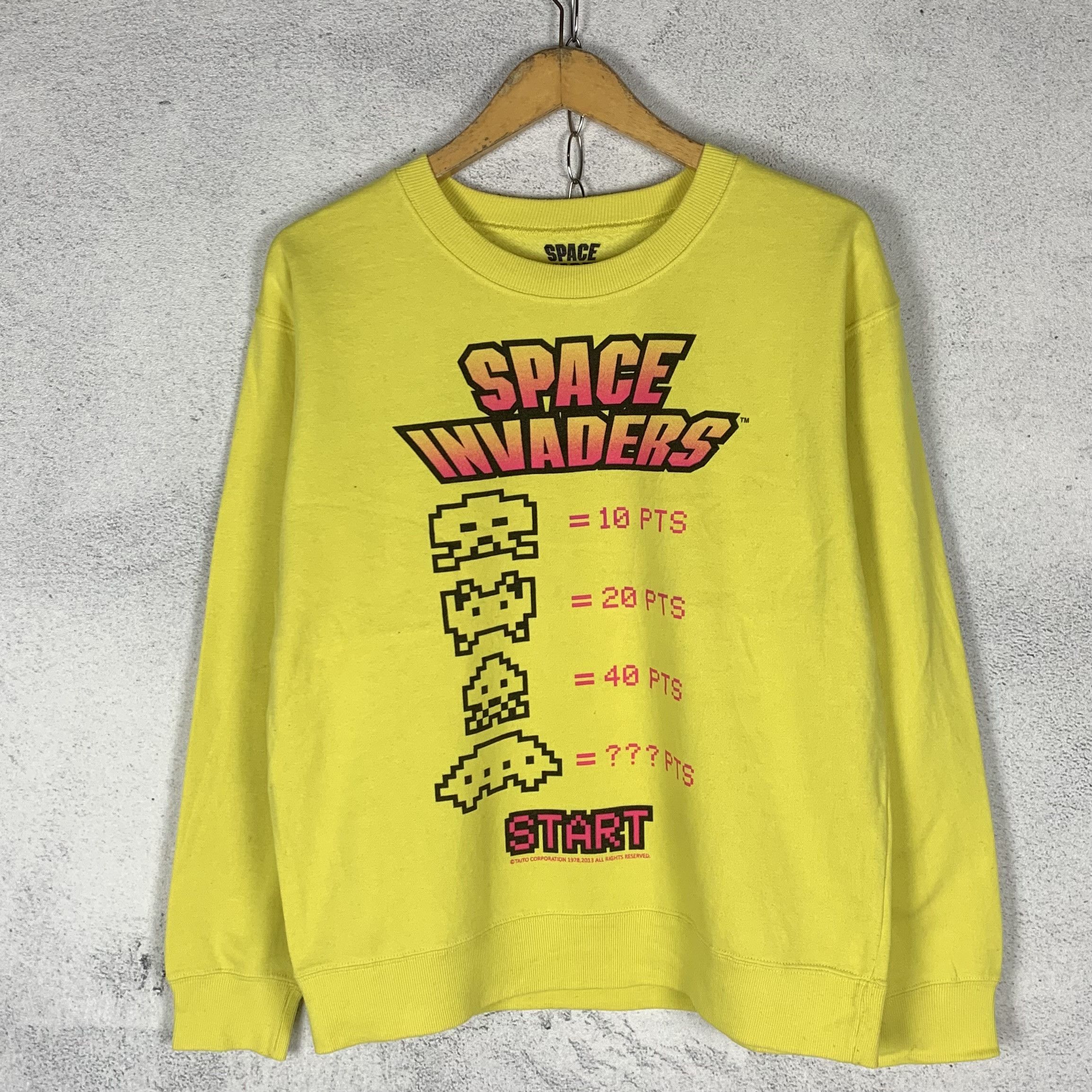 Japanese Brand Space Invaders Video Games Sweatshirt Crewneck Size US S / EU 44-46 / 1 - 1 Thumbnail