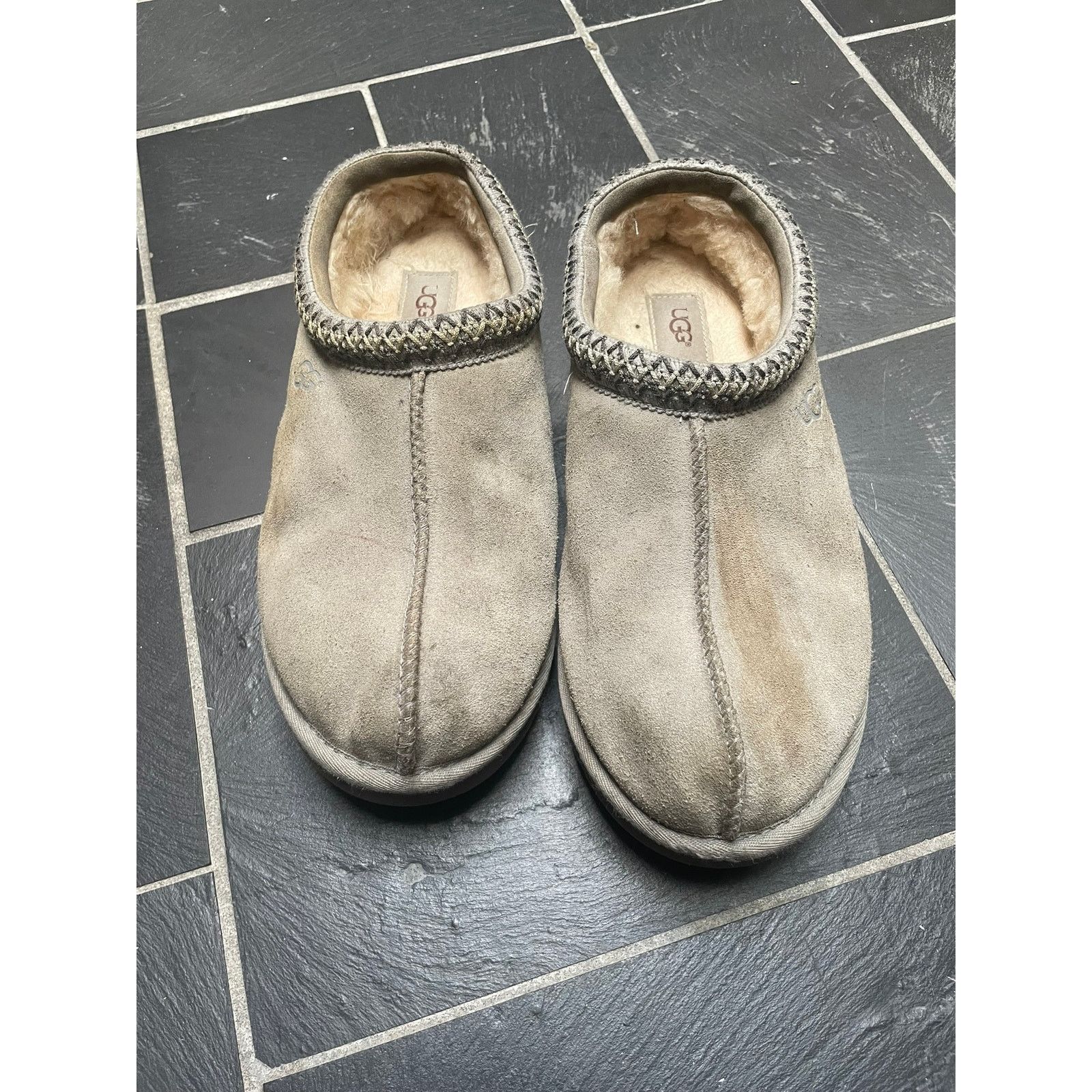 Ugg Grey Lowtop Ugg Slip On Slides Size 11 Size US 11 / EU 44 - 1 Thumbnail