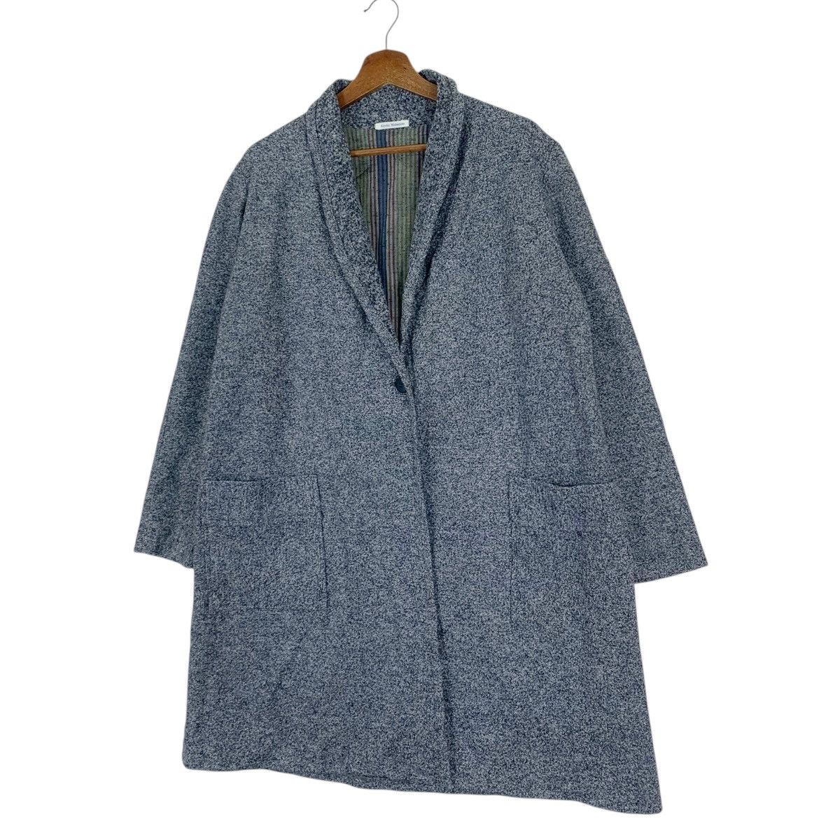 Japanese Brand Vintage Kiyoko Matsumoto One Button Long Cardigan Size US M / EU 48-50 / 2 - 3 Thumbnail