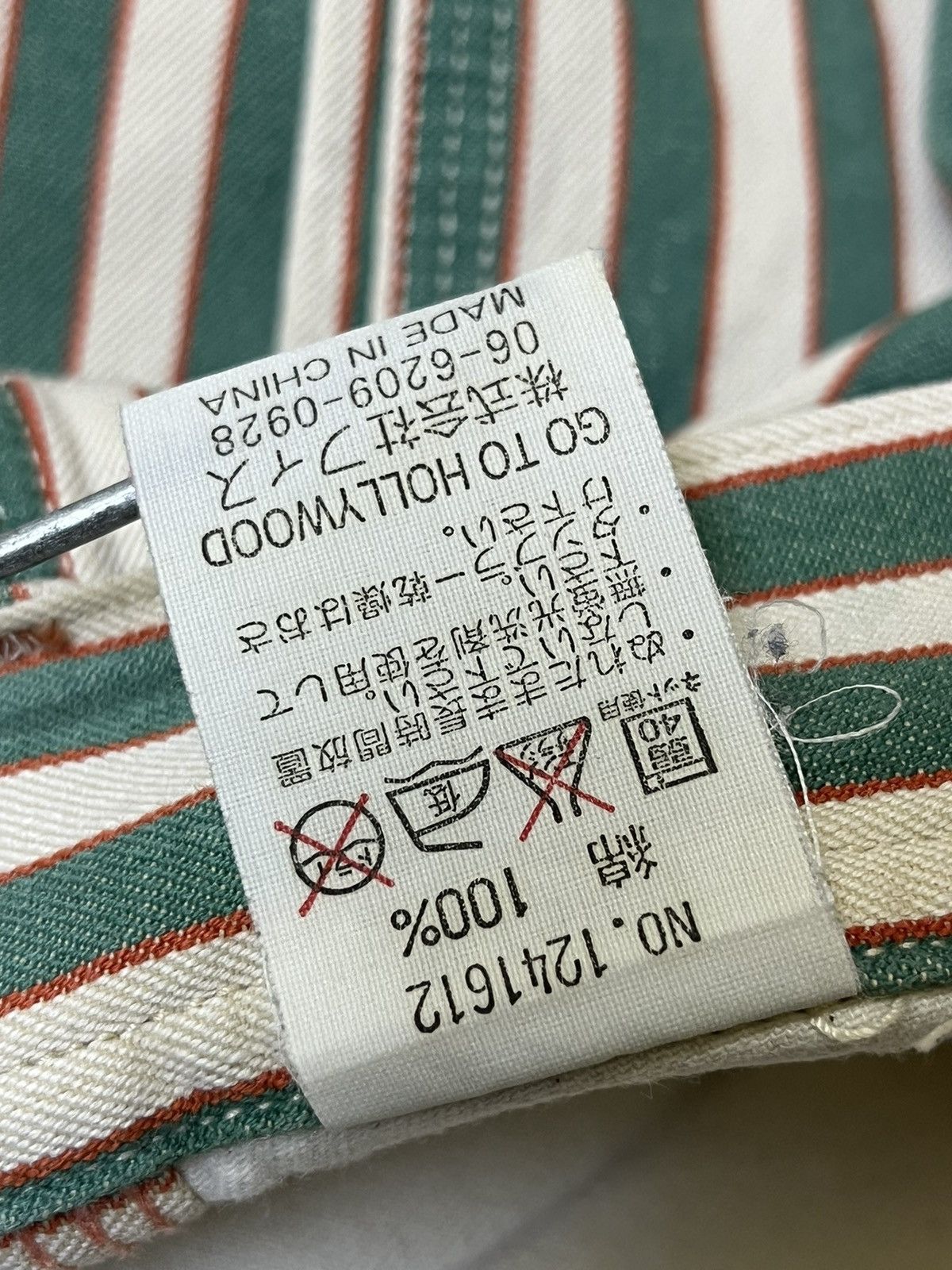 Japanese Brand GO TO HOLLYWOOD FITH CO.LTD WORKWEAR CARPENTER PRISON PANT Size US 35 - 20 Thumbnail