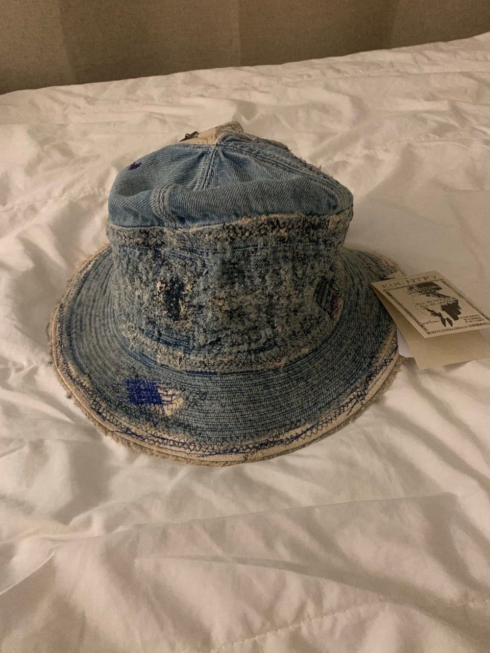 Kapital Kapital Old Man and Sea Denim bucket hat Size ONE SIZE - 1 Thumbnail