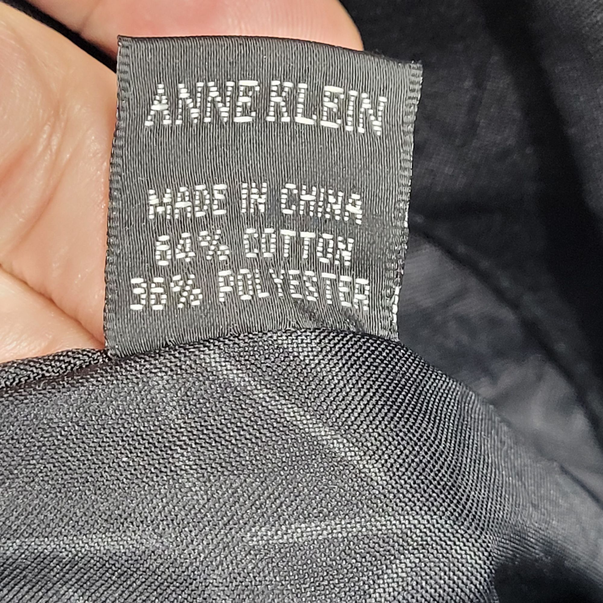 Anne Klein Vtg Anne Klein Black Iconic Lion Logo Print Tote Shoulder Ba Size ONE SIZE - 3 Thumbnail