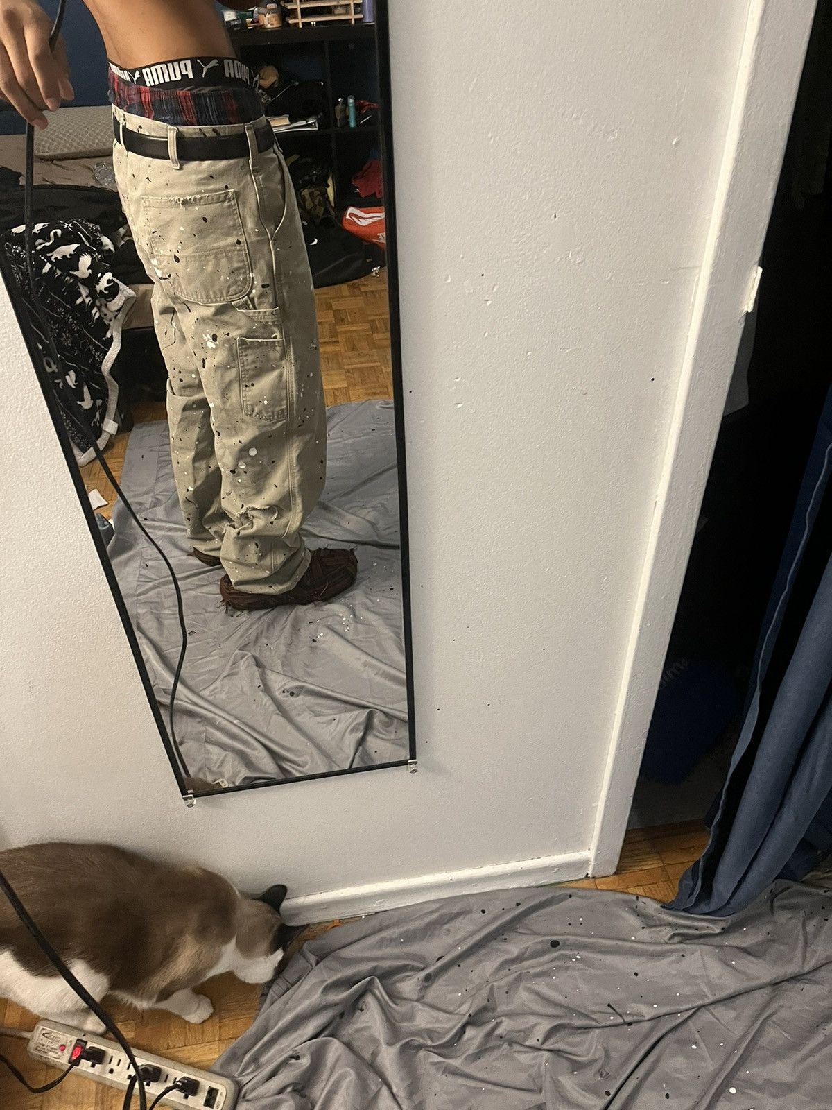 Carhartt × Vintage Rare carhartt work pants(35/31) Size US 35 - 4 Thumbnail