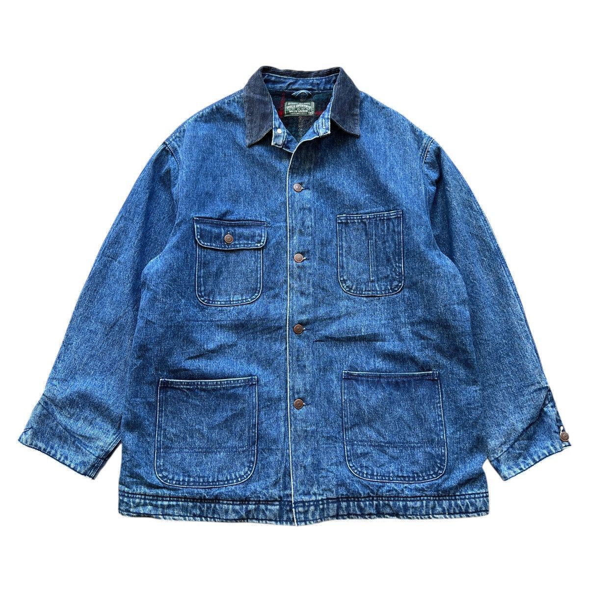 Polo Ralph Lauren 🔥80s Vintage Polo Country Ralph Lauren Plaid Blanket Jacket Size US M / EU 48-50 / 2 - 4 Thumbnail