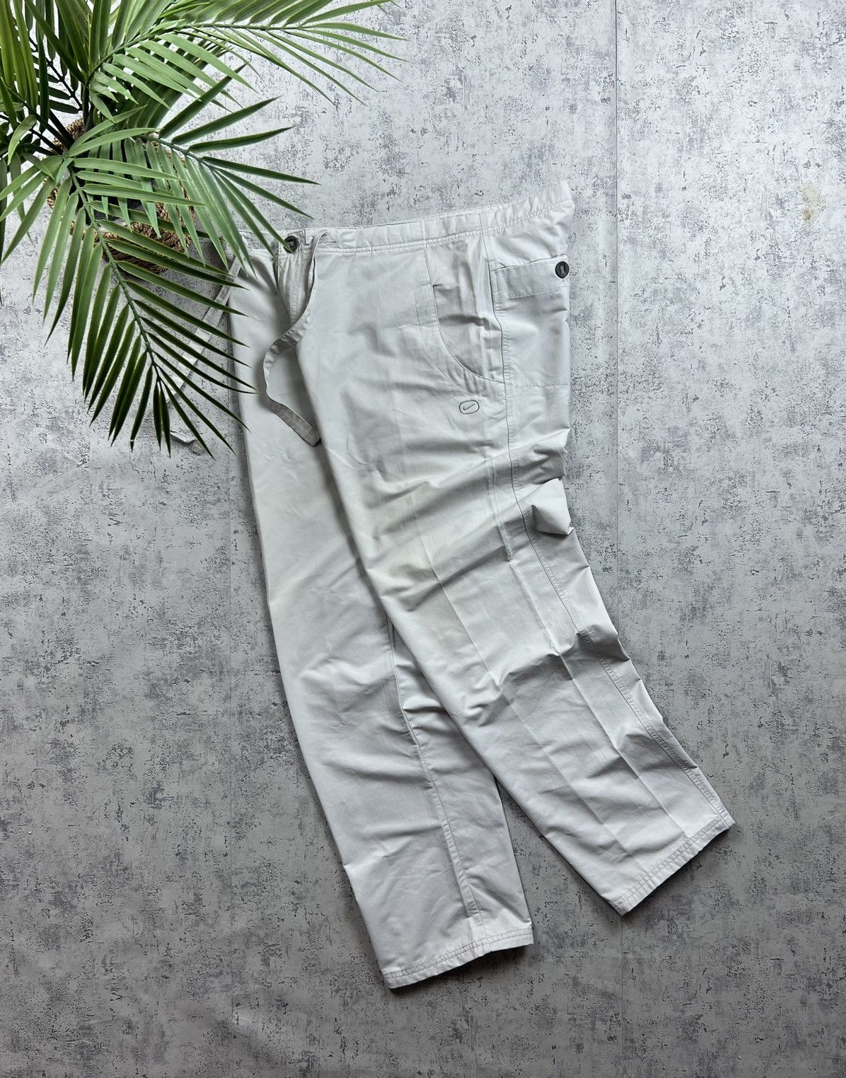 Nike × Vintage 90s Nike Swoosh Vintage Y2K Oversized Retro Pants Size US 34 / EU 50 - 2 Thumbnail