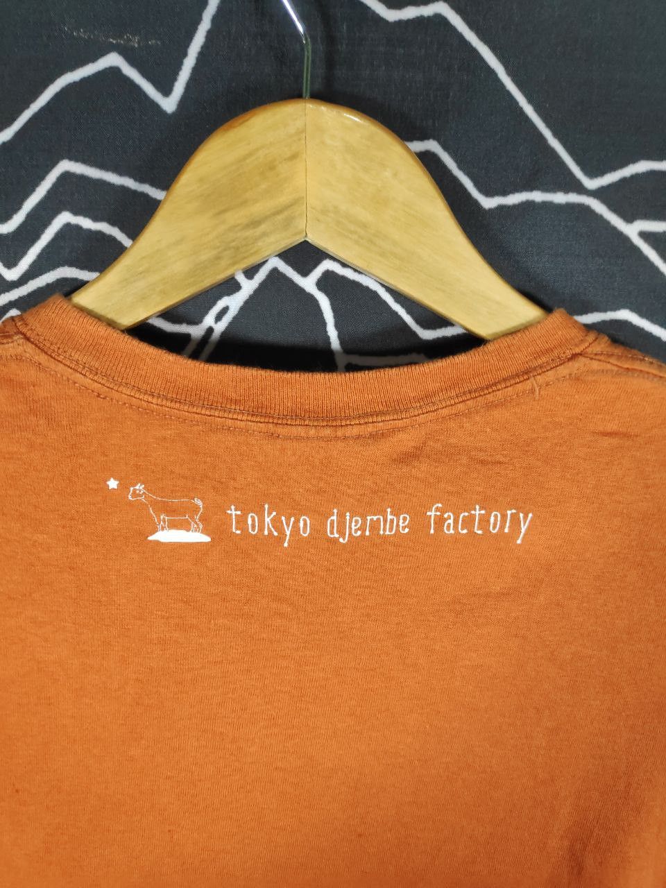 Band Tees × Vintage Tokyo Djembe Factory African Tribe Music Equipment Tee M Size US M / EU 48-50 / 2 - 4 Thumbnail