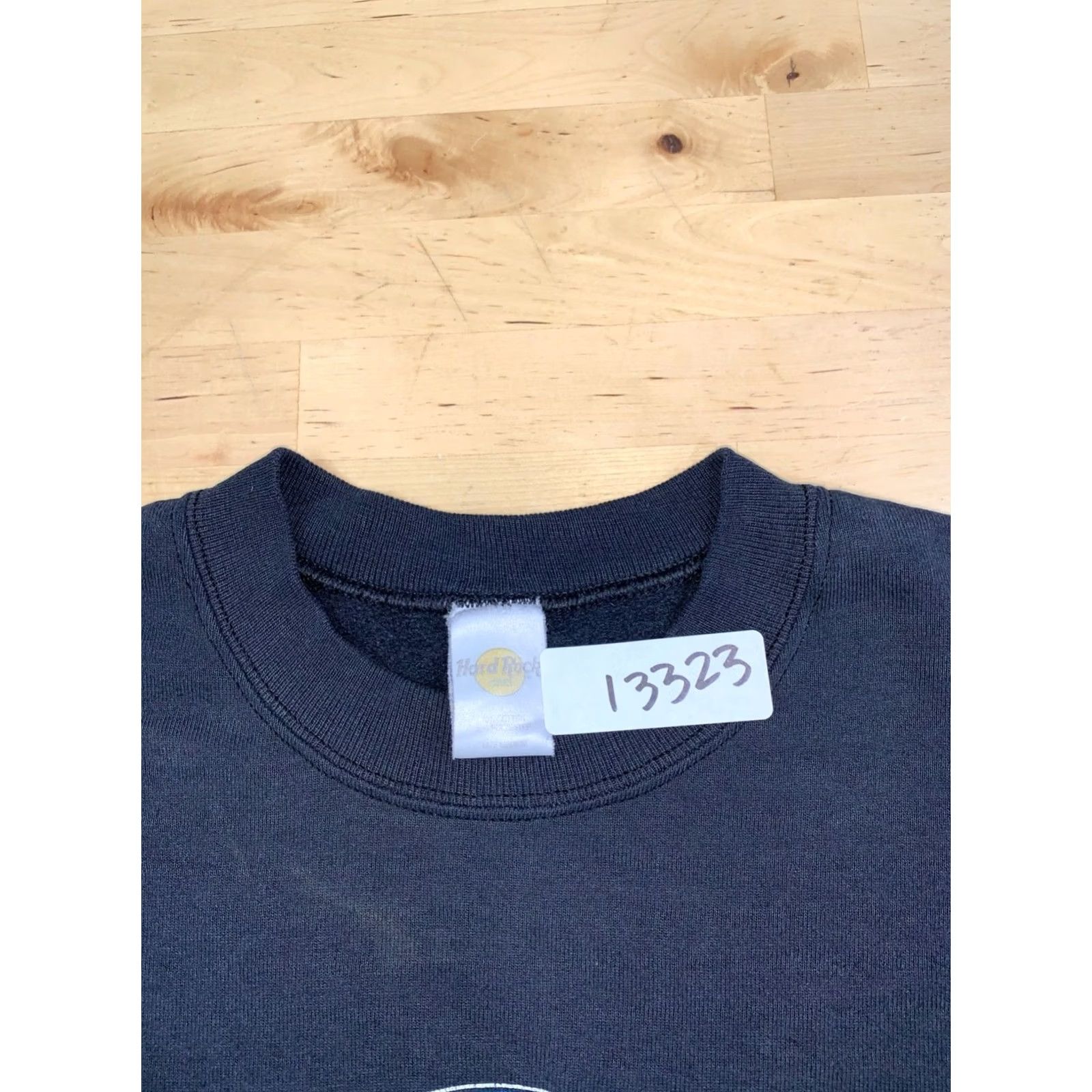 Hard Rock Cafe VINTAGE Hard Rock Cafe Sweatshirt Men M Black 90s Logo Pullover Shirt Size US M / EU 48-50 / 2 - 2 Thumbnail