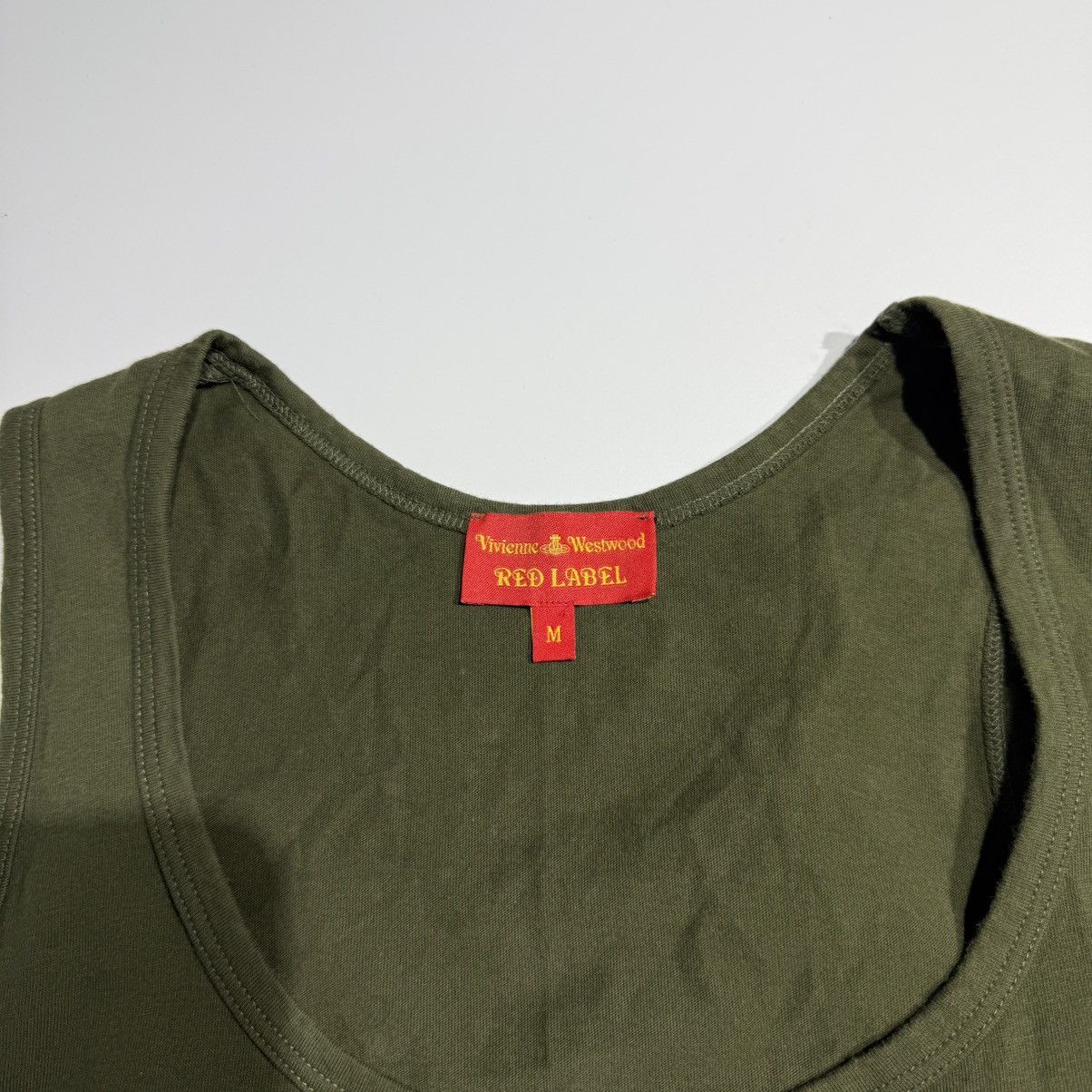 Vivienne Westwood Vivienne Westwood Red Label Orb Embroidered Tank Top Size M / US 6-8 / IT 42-44 - 6 Thumbnail