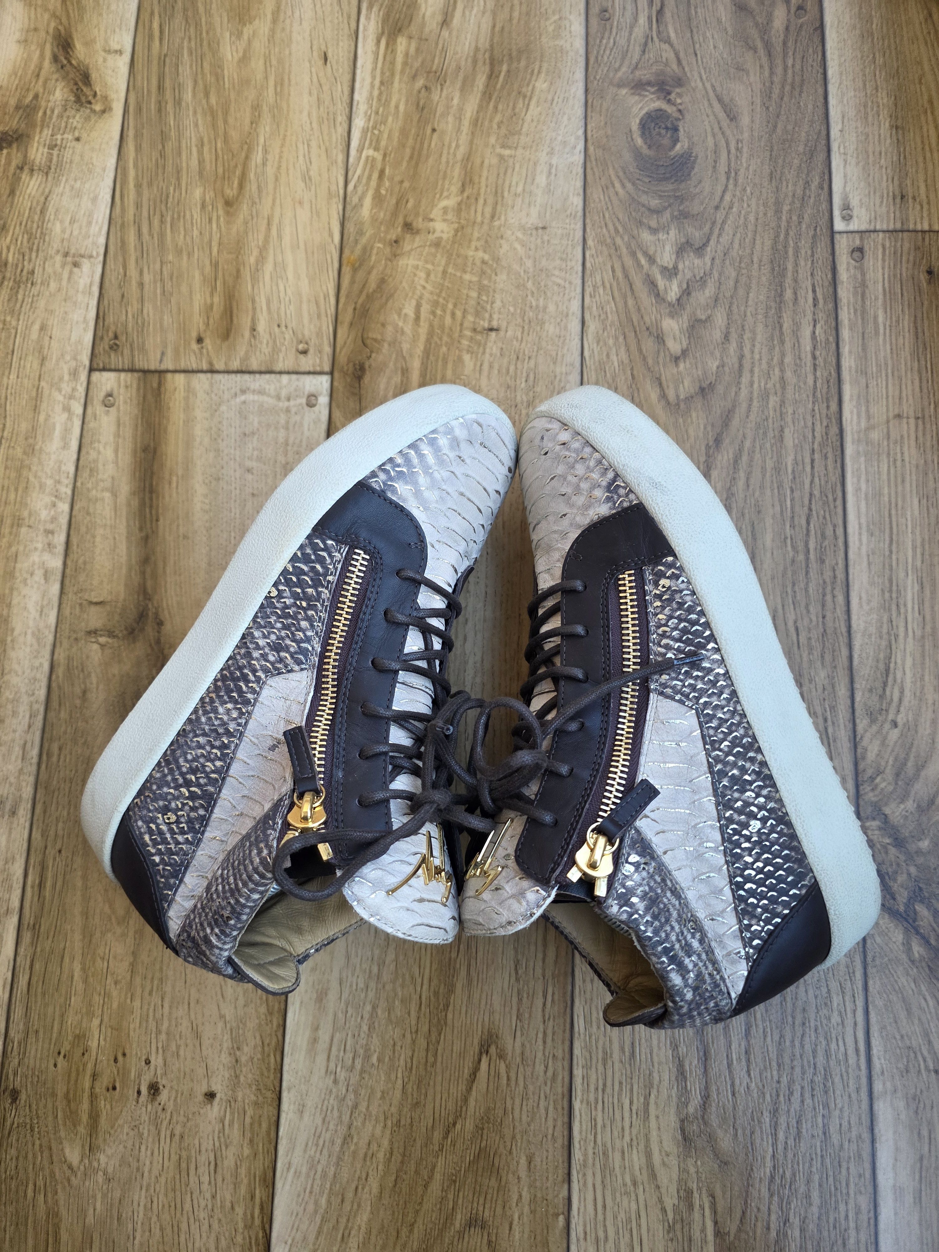 Giuseppe Zanotti Giuseppe Zanotti High Top Sneakers Size US 9 / EU 42 - 15 Thumbnail