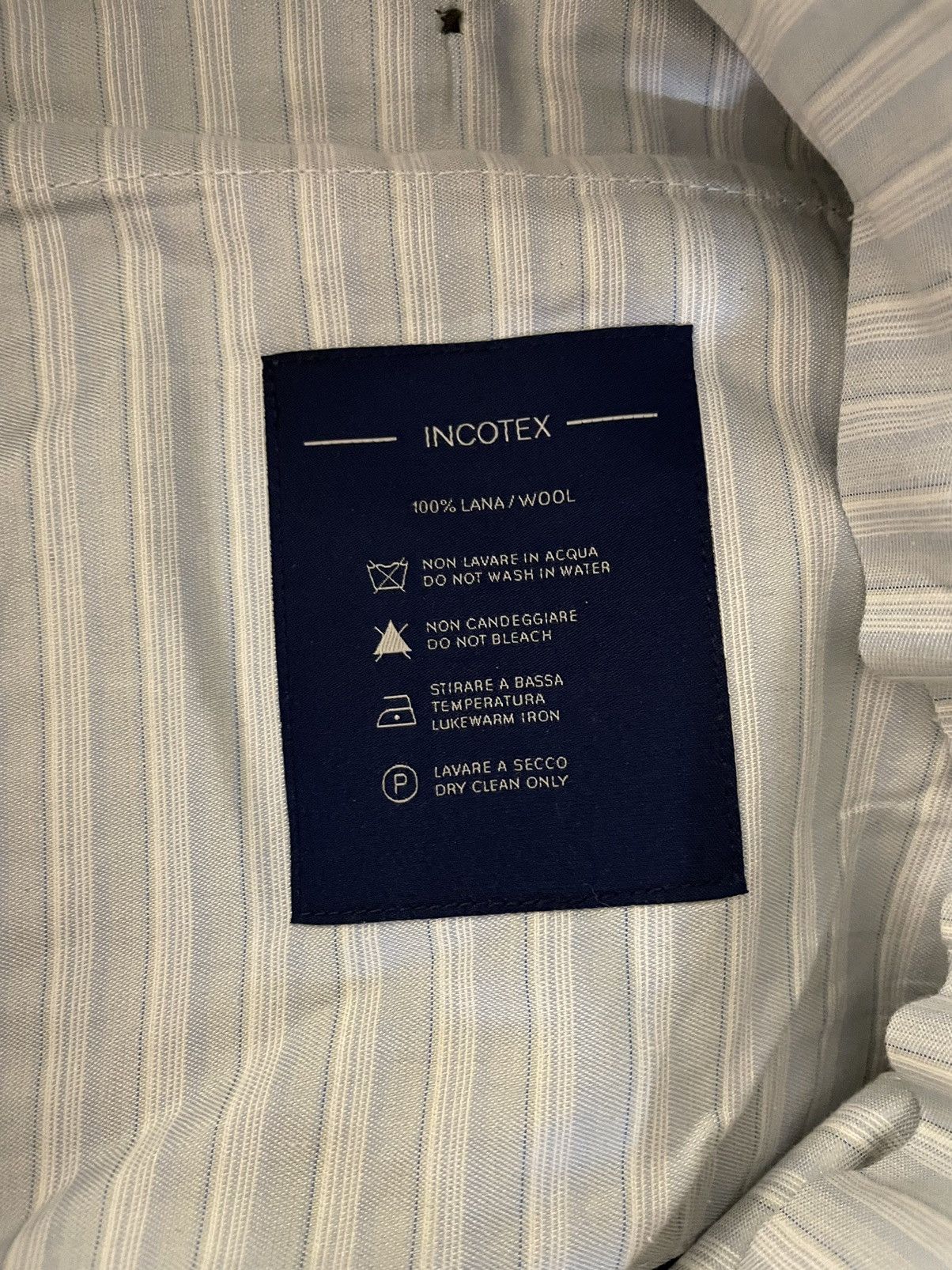 Incotex Super 120's Wool Twill Trouser Size US 38 / EU 54 - 10 Thumbnail