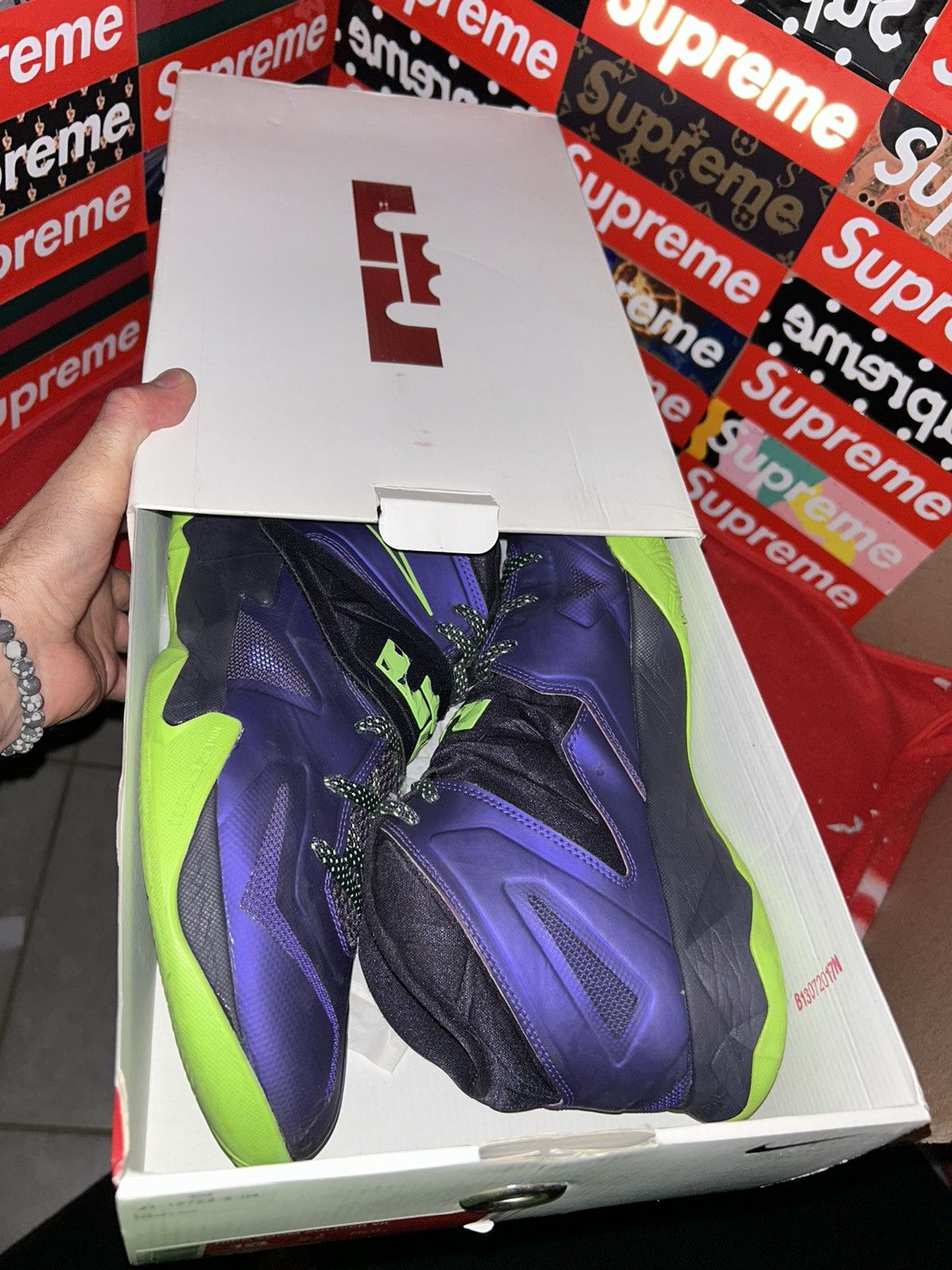 Nike Nike LeBron Zoom Soldier 7 VII 599264-500 size 13 with box Size US 13 / EU 46 - 12 Thumbnail