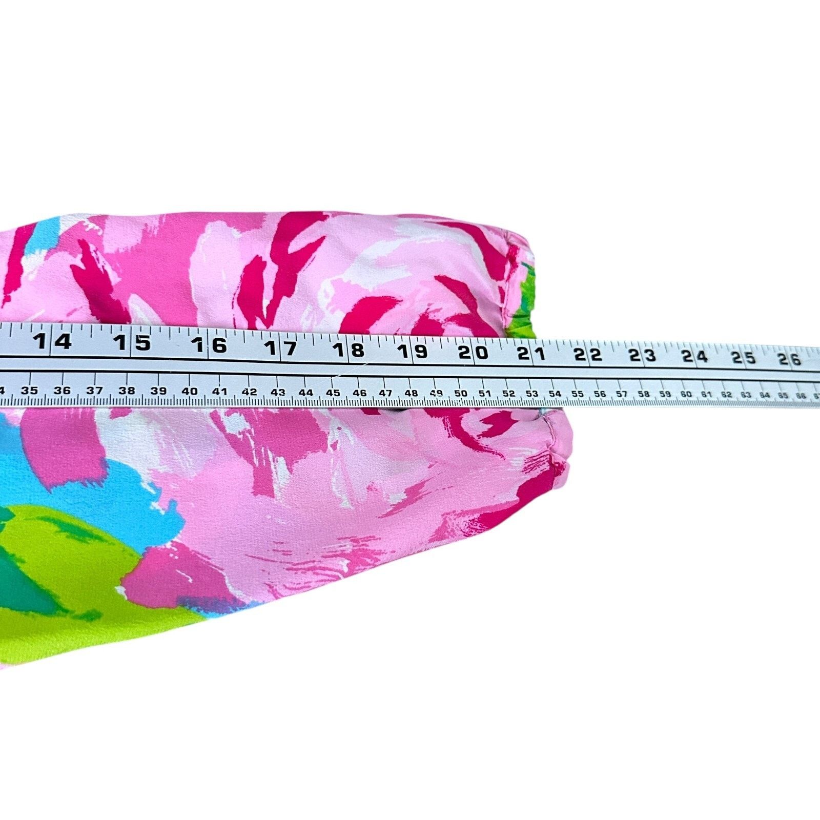 Lilly Pulitzer Lilly Pulitzer Elsa Top Women’s Small Hotty Pink Silk Grail Size S / US 4 / IT 40 - 9 Thumbnail