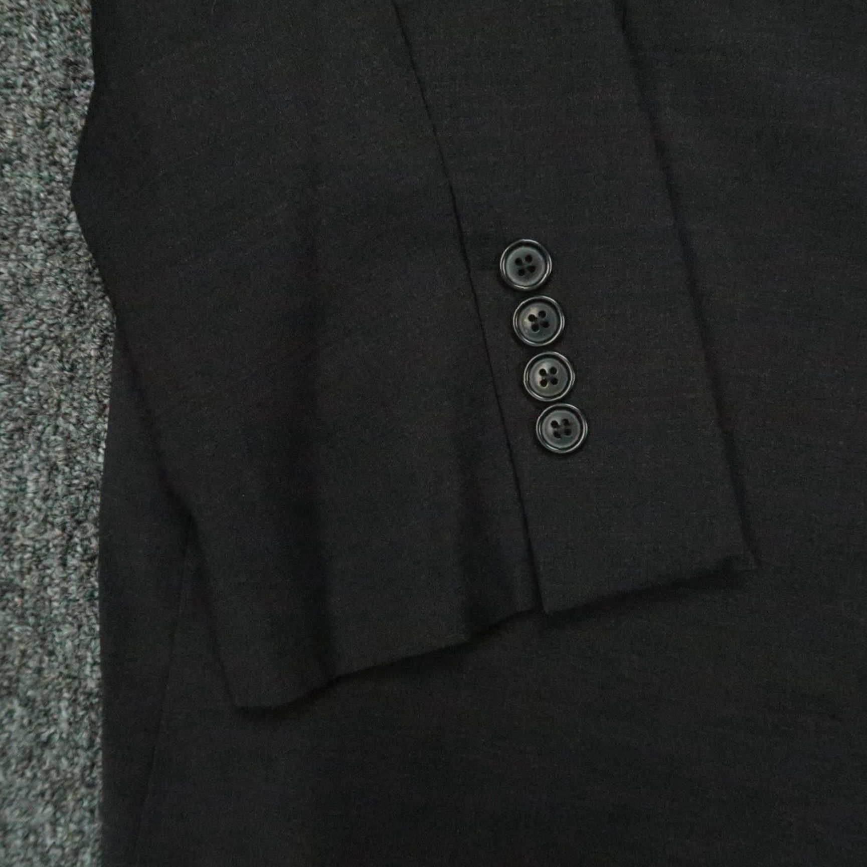 Brooks Brothers Brooks Brothers Blazer Mens 46L Gray Wool Sport Coat Notch Lapel Single-Breasted 2-Button Regular Fit Vintage No Size 46R - 5 Thumbnail