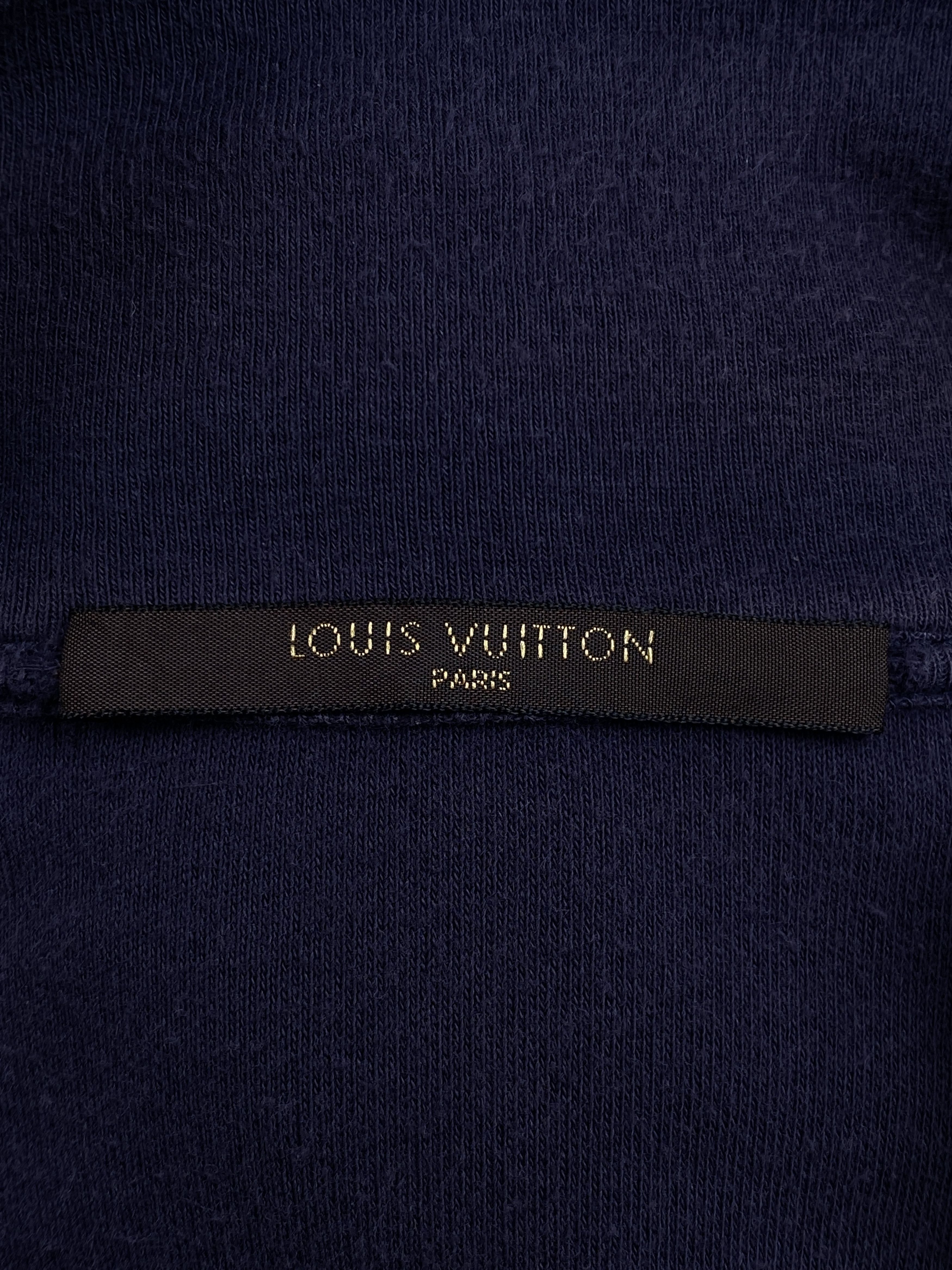 Louis Vuitton Embroidered Logo Mock Neck Track Jacket Size L / US 10 / IT 46 - 14 Thumbnail