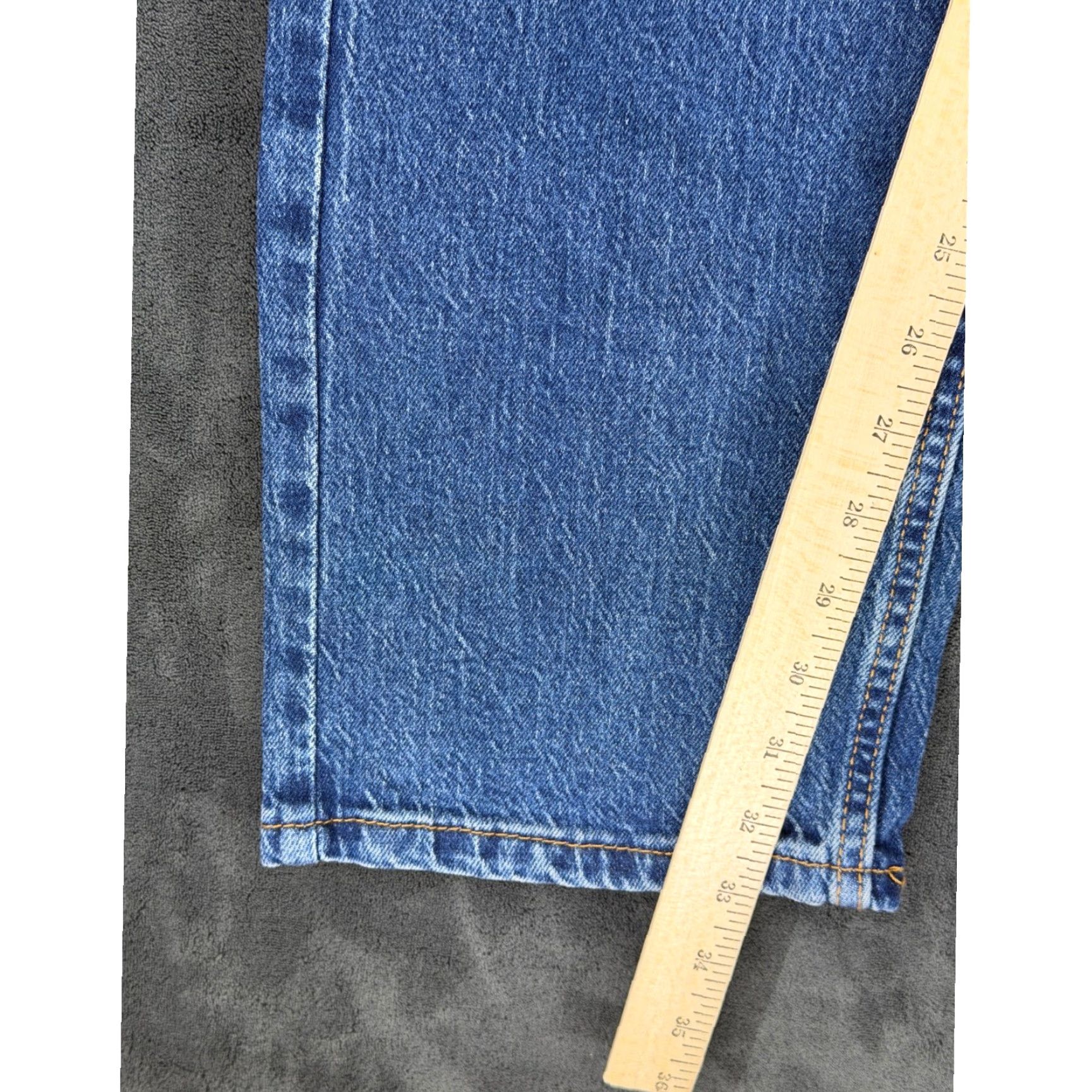 Levi's Levi's 505 Regular Fit Stretch Jeans 32x34 Medium Wash Blue 00505-3171 NEW Size US 32 / EU 48 - 6 Thumbnail