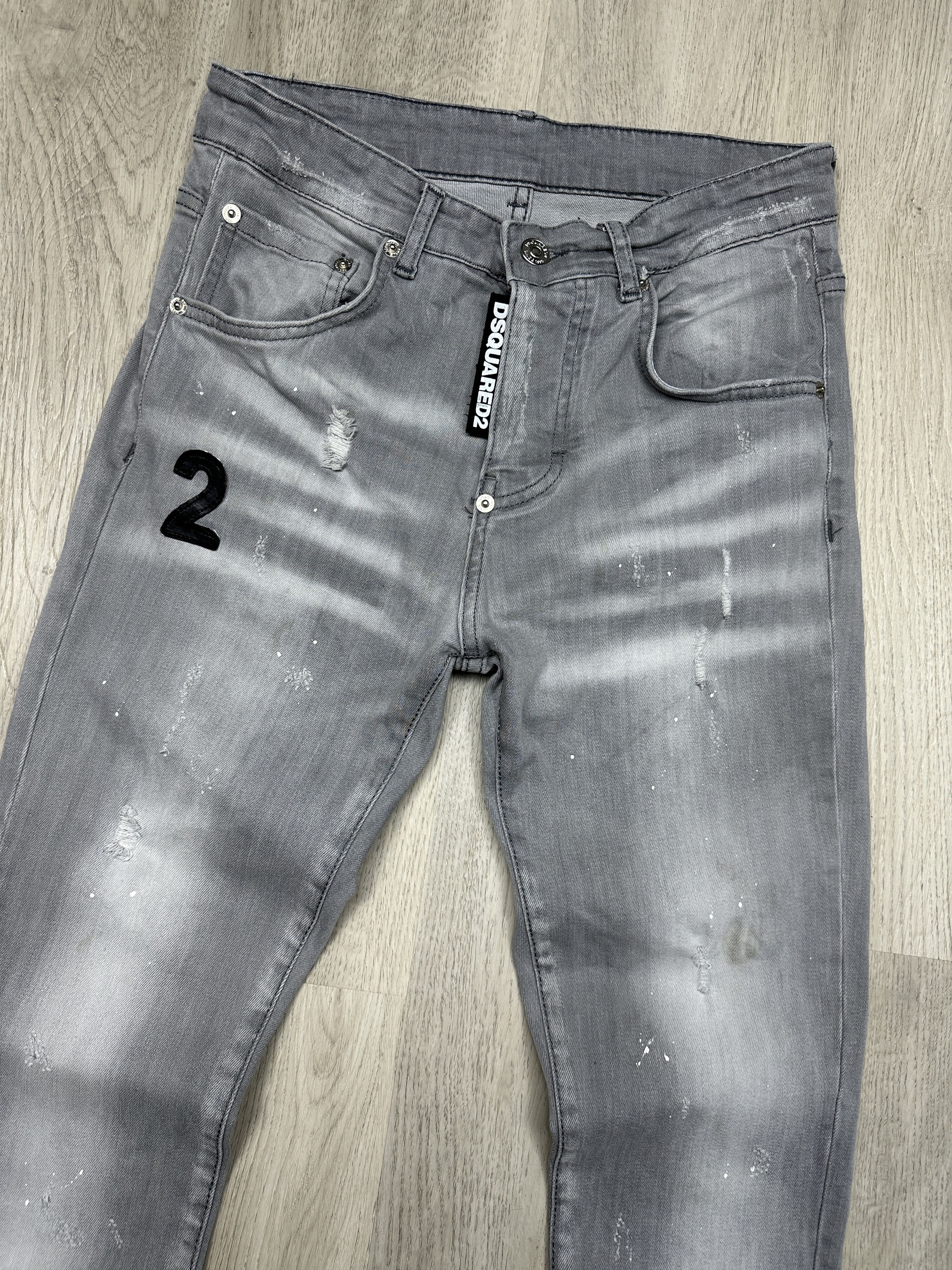 Dsquared2 DSquared 2 Distressed Denim Pants Jeans Size 28" / US 6 / IT 42 - 2 Thumbnail