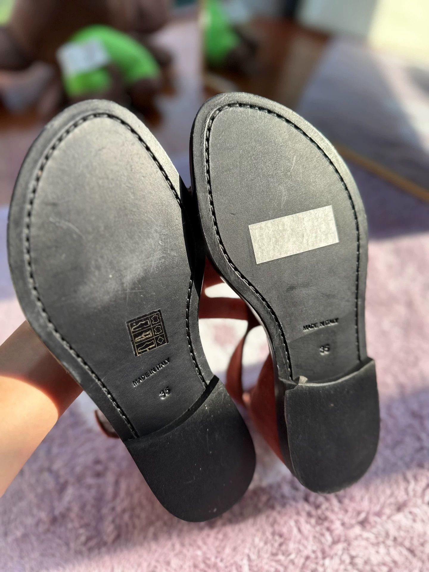 Ann Demeulemeester Ann Demeulemeester 35 Flat Sandals 98 New Leather Sole Size US 4.5 / IT 34.5 - 4 Thumbnail