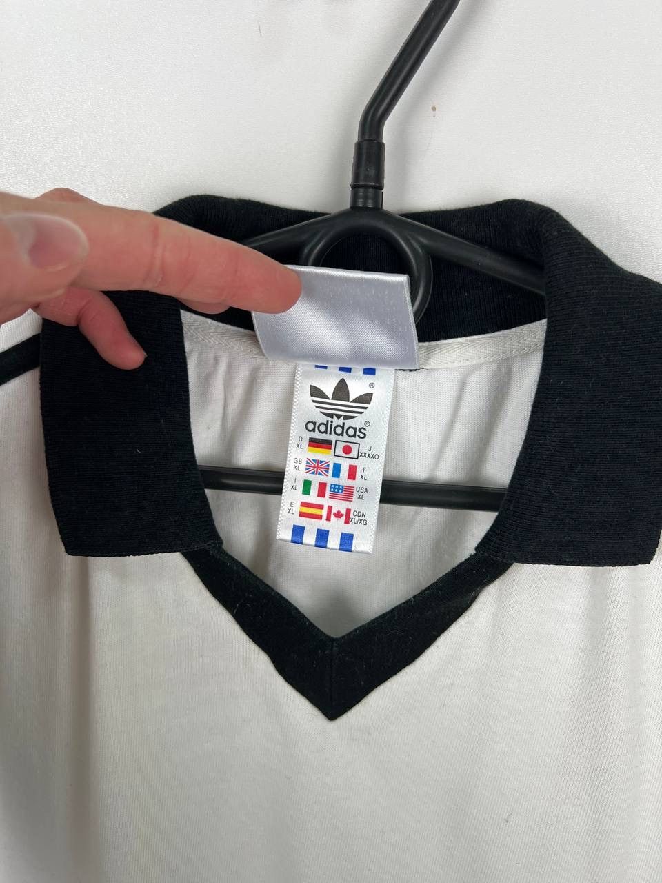 Vintage Germany Adidas vintage polo t-shirts size XL Size US XL / EU 56 / 4 - 6 Thumbnail