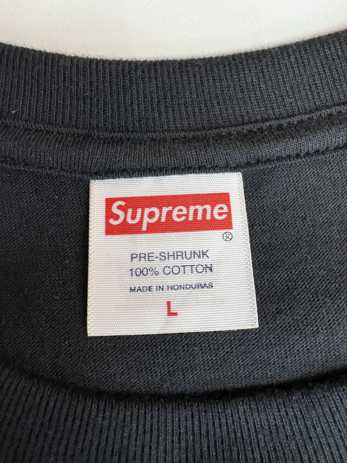 Supreme × Thrasher Supreme x Thrasher “Harold” Tee (BLACK) Size US L / EU 52-54 / 3 - 3 Thumbnail