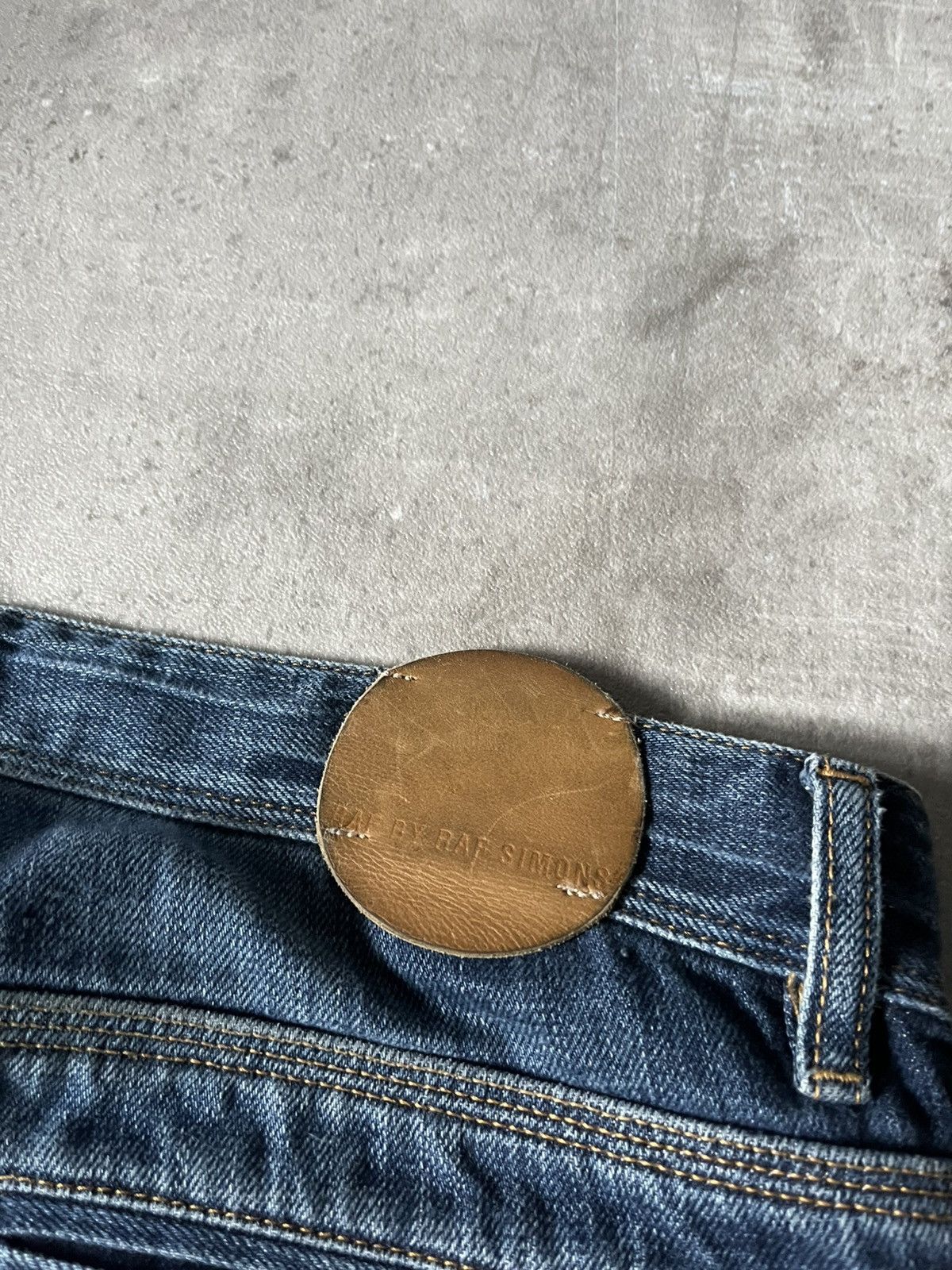 Raf Simons × Raf by Raf Simons Raf by Raf Simons distressed jeans very rare navy Size US 32 / EU 48 - 17 Thumbnail